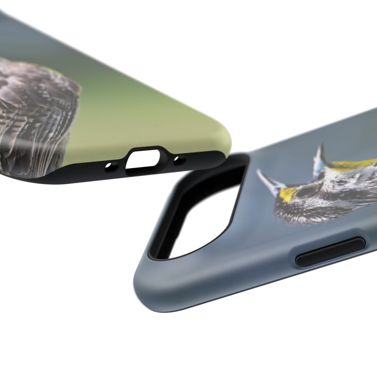 Western Meadowlark Photo Phone Case — Impact-Resistant Protective Cover