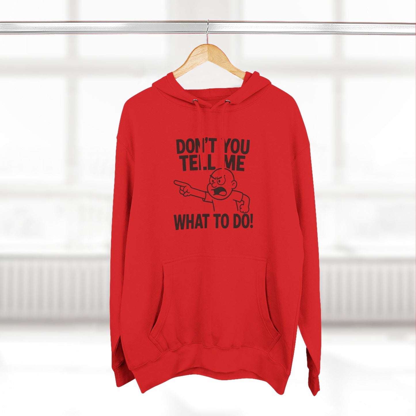 Funny Quote Fleece Hoodie, Cozy Apparel, Casual Wear, Perfect Gift for Adults, Unique Sweatshirt for Any Occasion