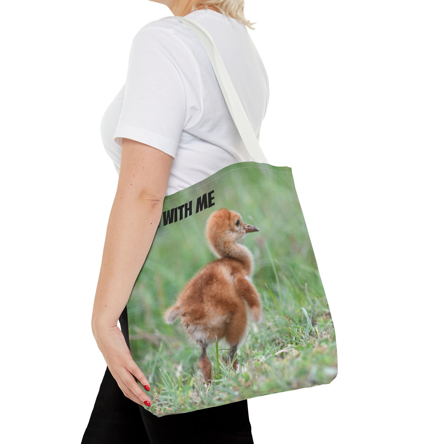 Adorable Chick Tote Bag - Perfect for Bird Lovers, Casual Outings, Eco-Friendly Shopping, Gift for Nature Enthusiasts, Spring Celebrations