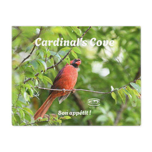 Beautiful Cardinal Placemat, Elegant Dining Decor, Bird Lover Gift, Table Setting, Perfect for Everyday Use, Home Kitchen Decor