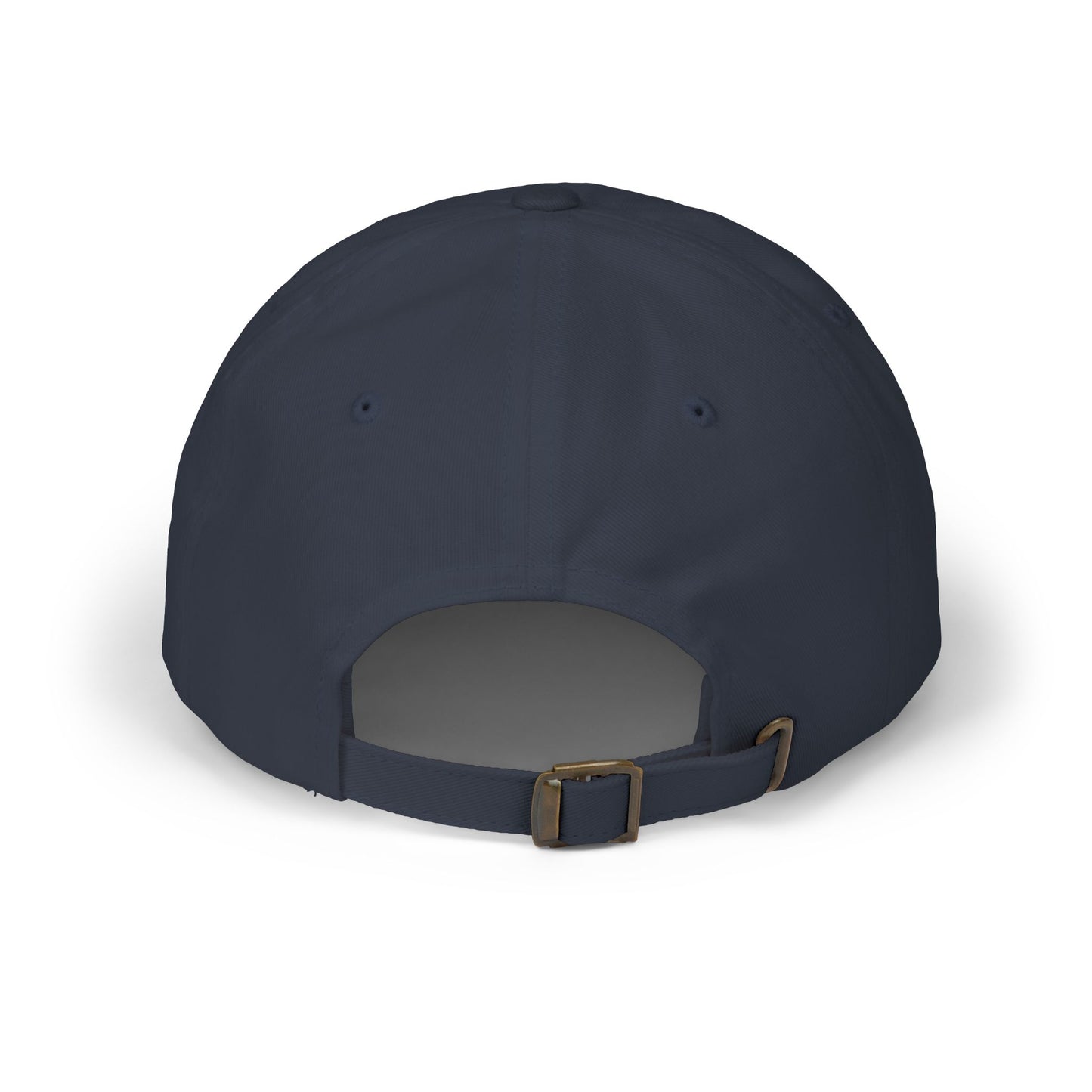 Classic Dad Cap – Minimal Embroidered White Baseball Hat