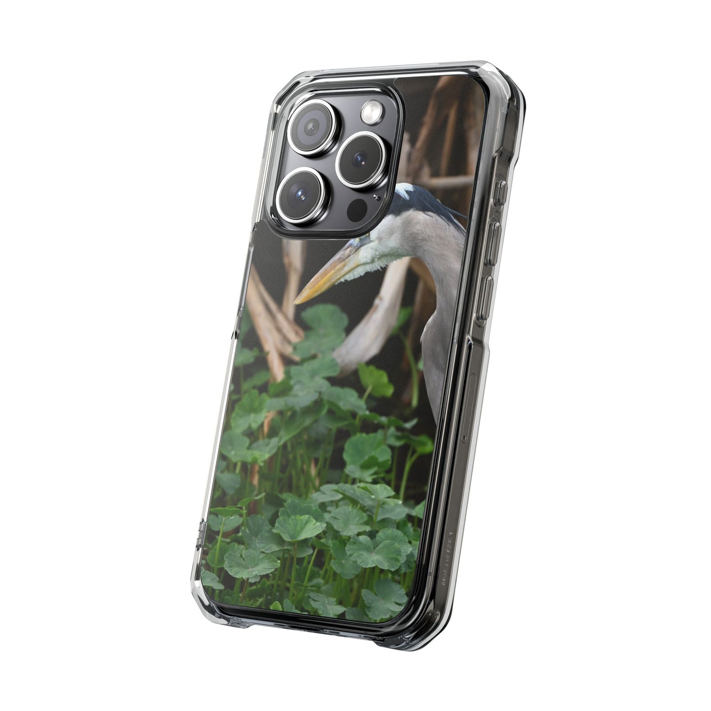 Great Blue Heron Phone Case with Clear Impact Design, Gift for Nature Lovers, Unique Phone Accessory, Protective Case, Bird Enthusiast Gift