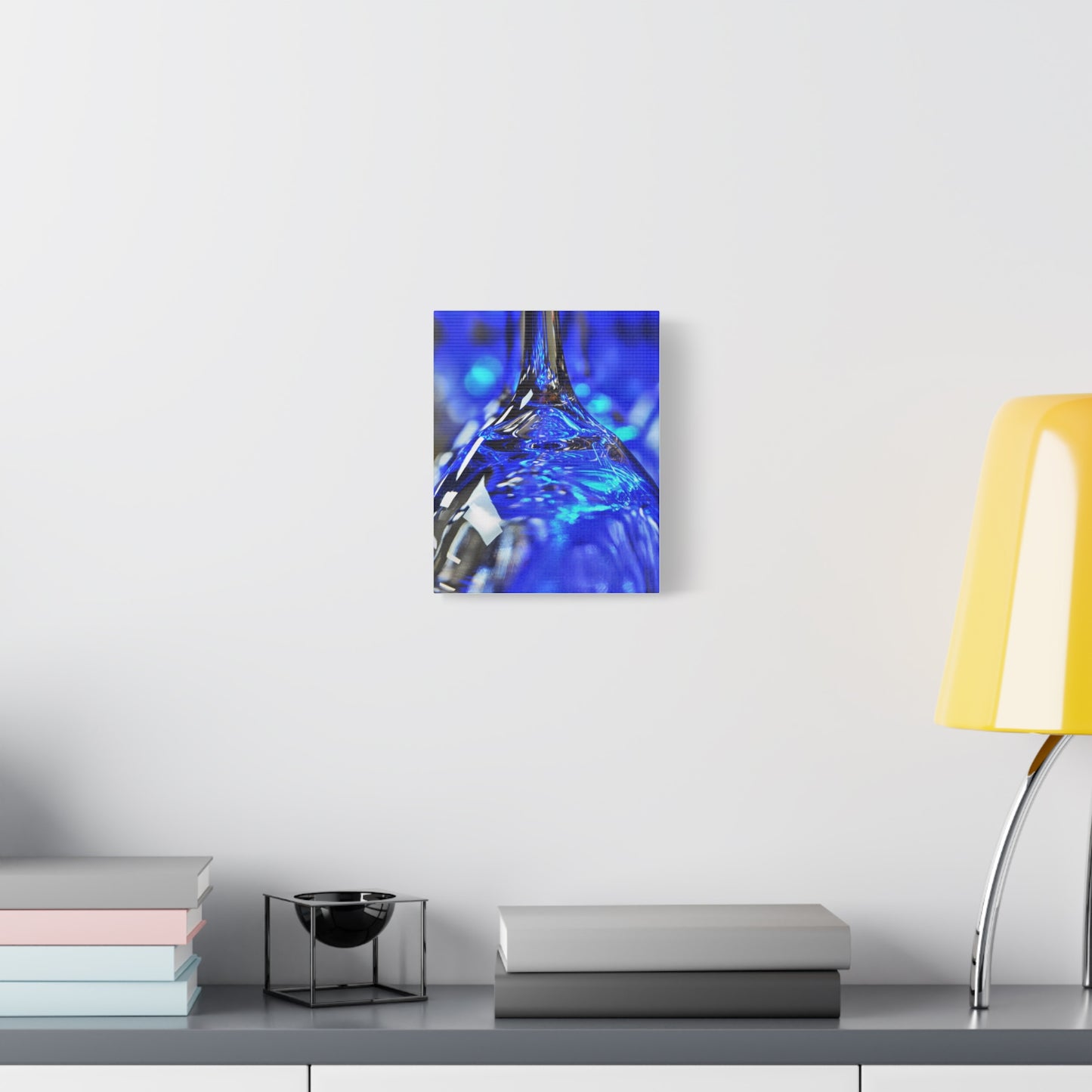 Blue Reflection Canvas Art Print