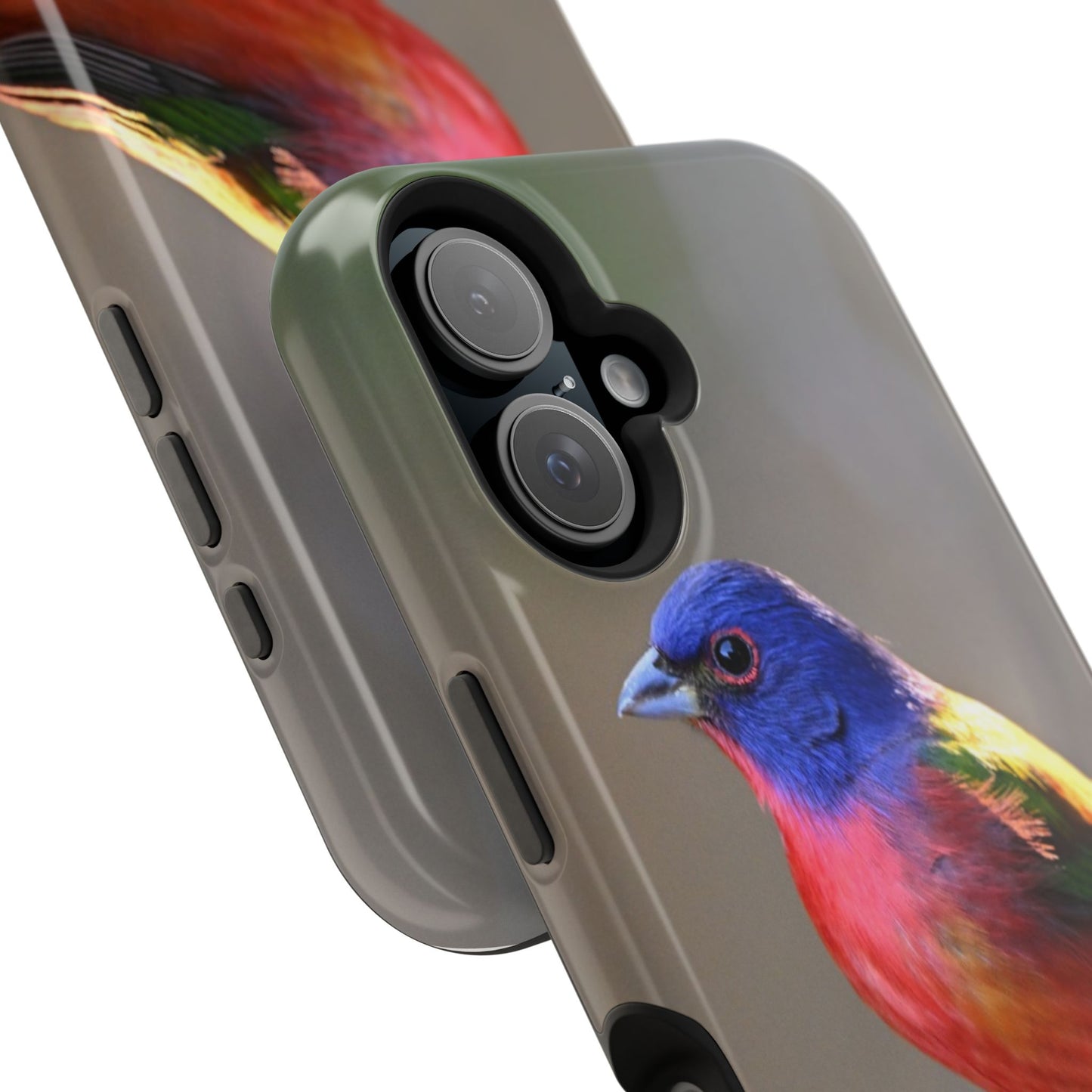 Colorful Bird Phone Case, Magnetic Tough Cases, Nature Lover Gift, Wildlife Phone Cover, Eco-Friendly Tech Accessories