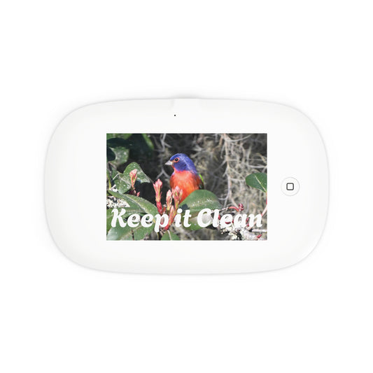 UV Phone Sanitizer and Wireless Charging Pad