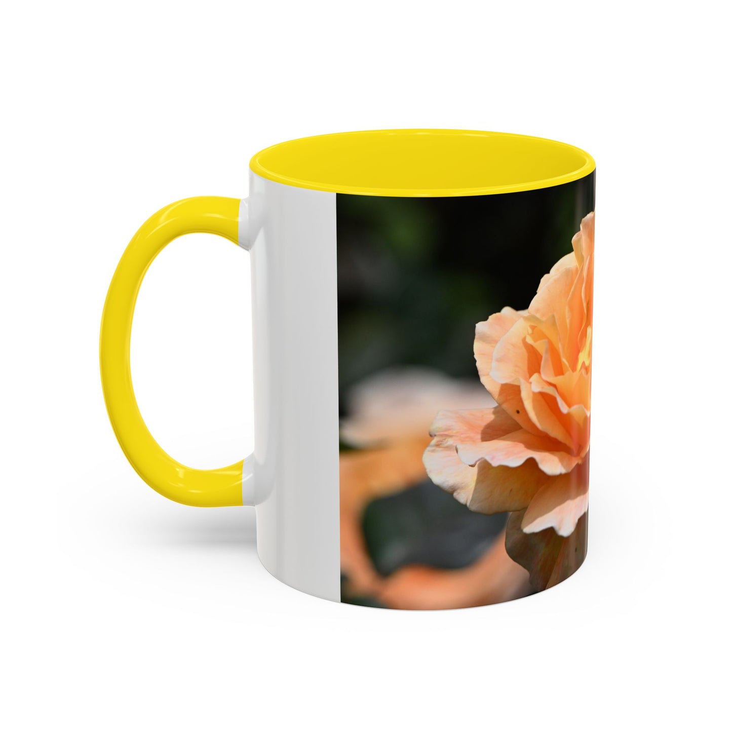 Floral Accent Coffee Mug - Stylish Drinkware for Nature Lovers, Gift for Her, Home Decor, Tea Lovers, Floral Gifts