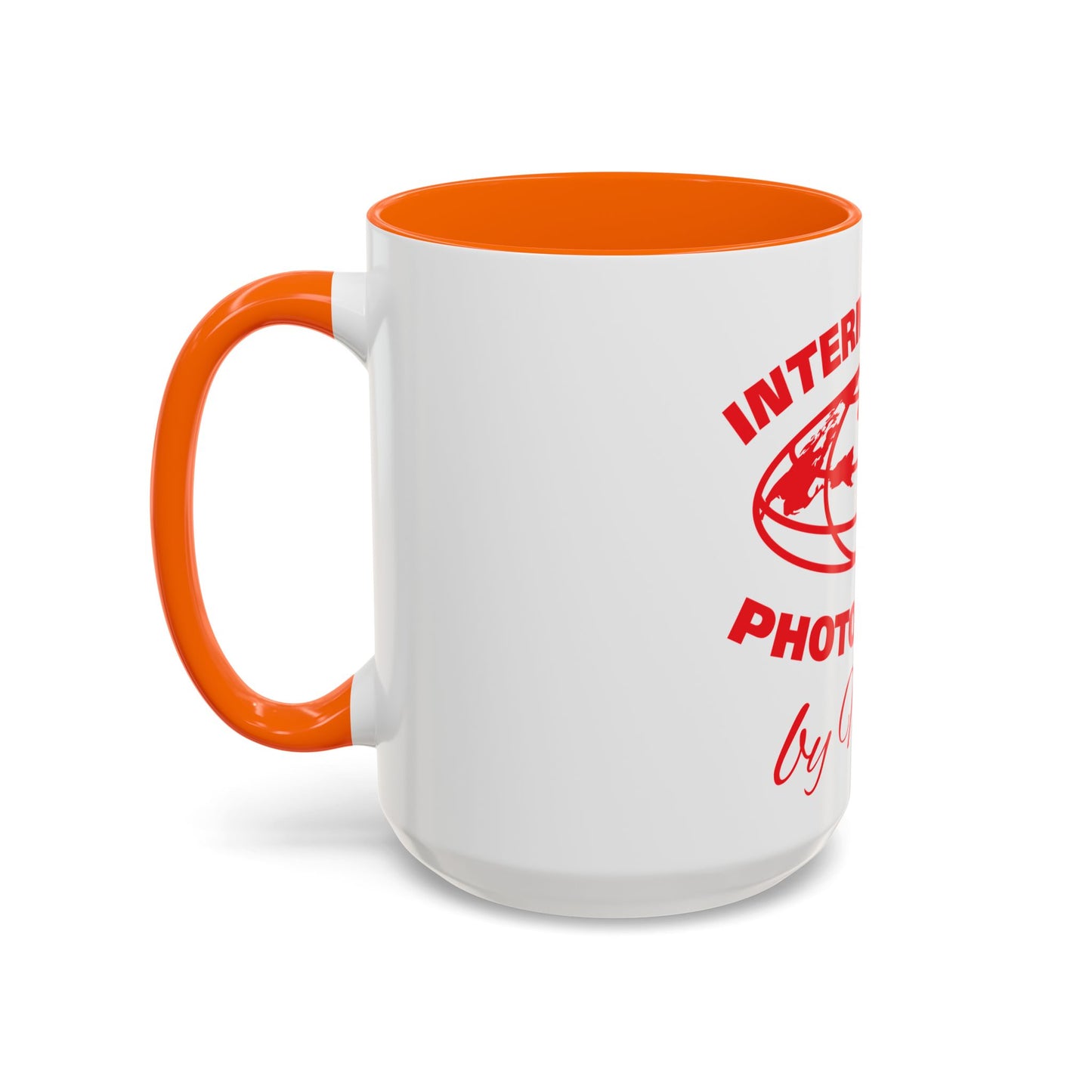 International Photography Accent Mug - Unique Coffee Mug, Gift for Photographers, Travel Mug, Artsy Gifts, Photography Lovers