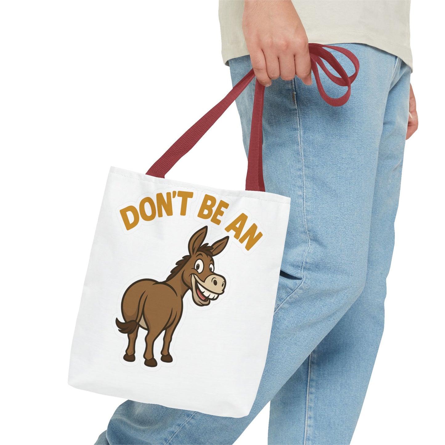 Humorous Donkey Tote Bag - Perfect for Everyday Use & Gifts