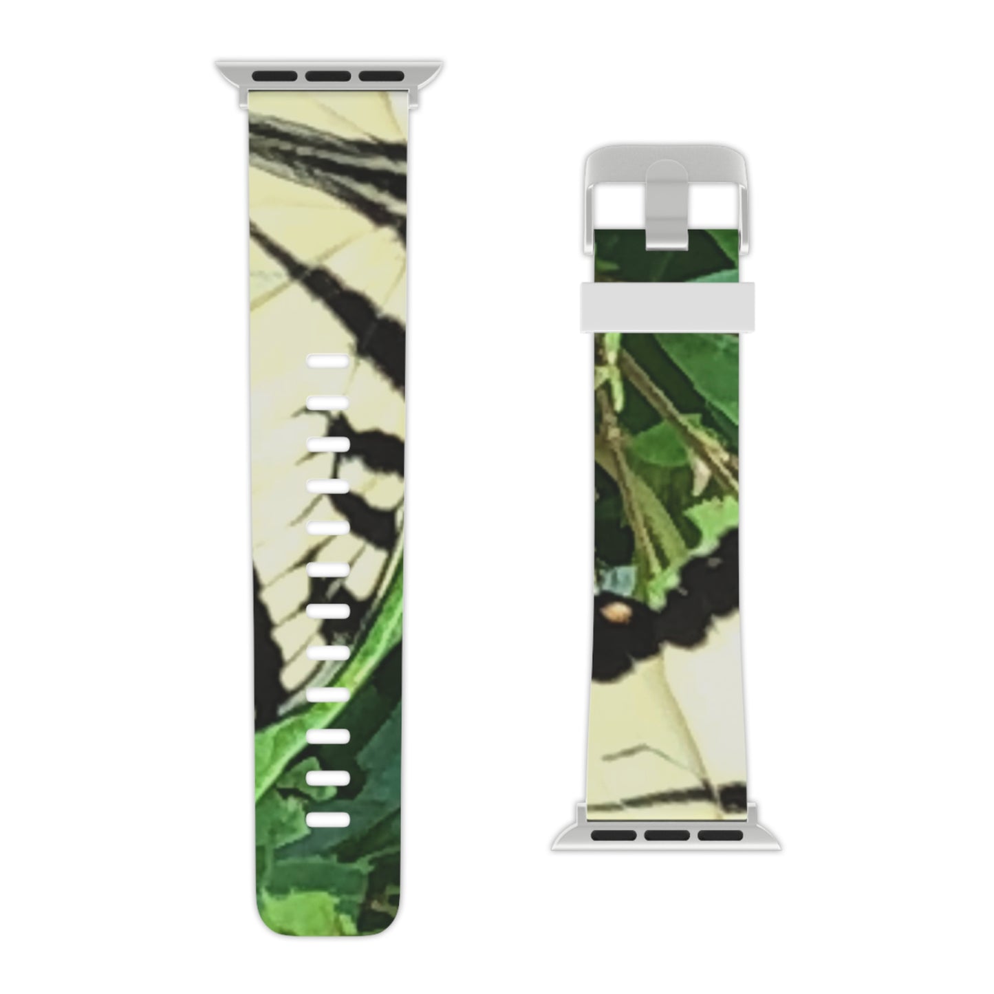 Stylish Apple Watch Band - Butterfly Design, Floral Watch Strap, Unique Gift for Her, Birthday Present, Trendy Accessory