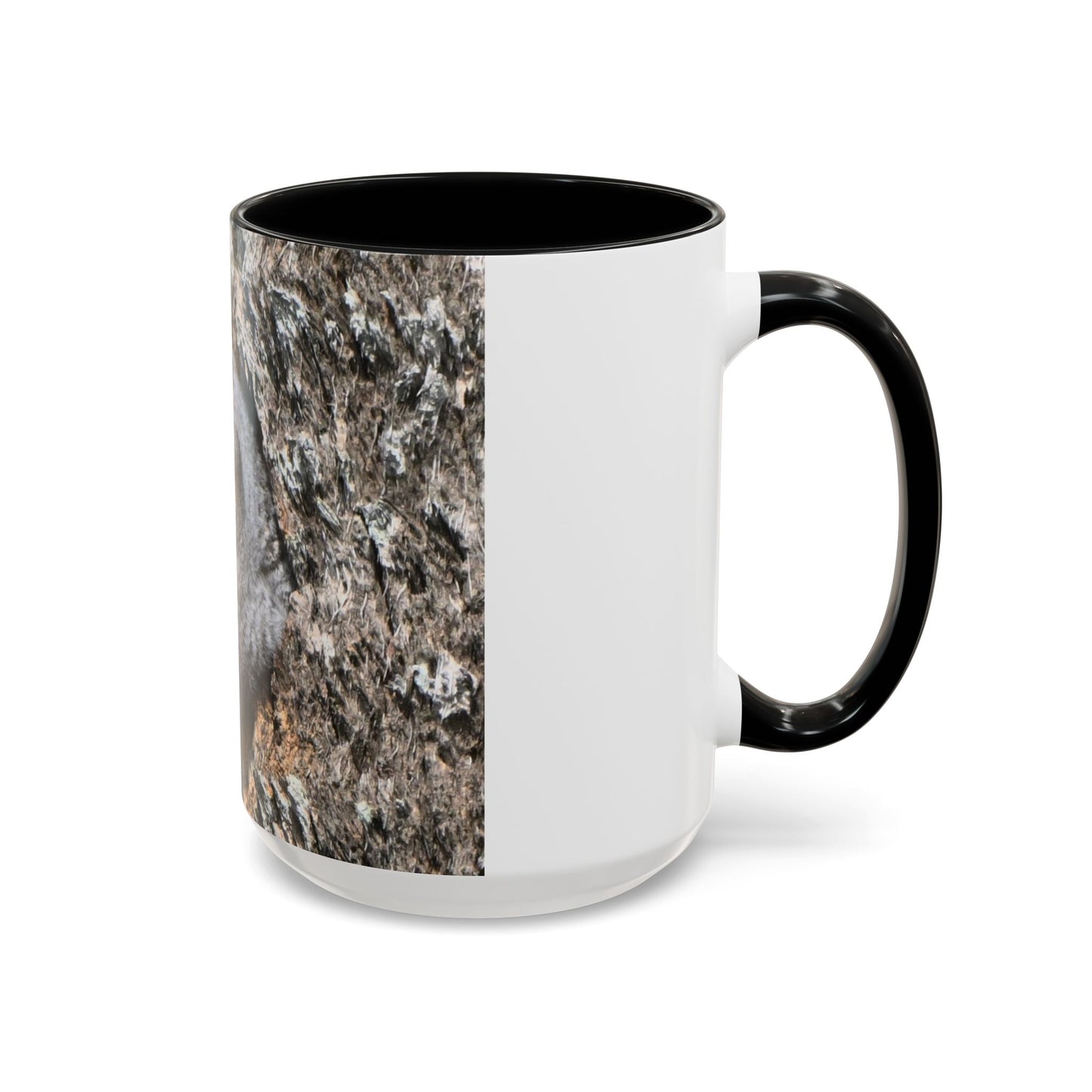 Accent Coffee Mug with Owl Design, Perfect Gift for Coffee Lovers, Home Office Decor, Nature Enthusiast Gift, Animal Lover Mug