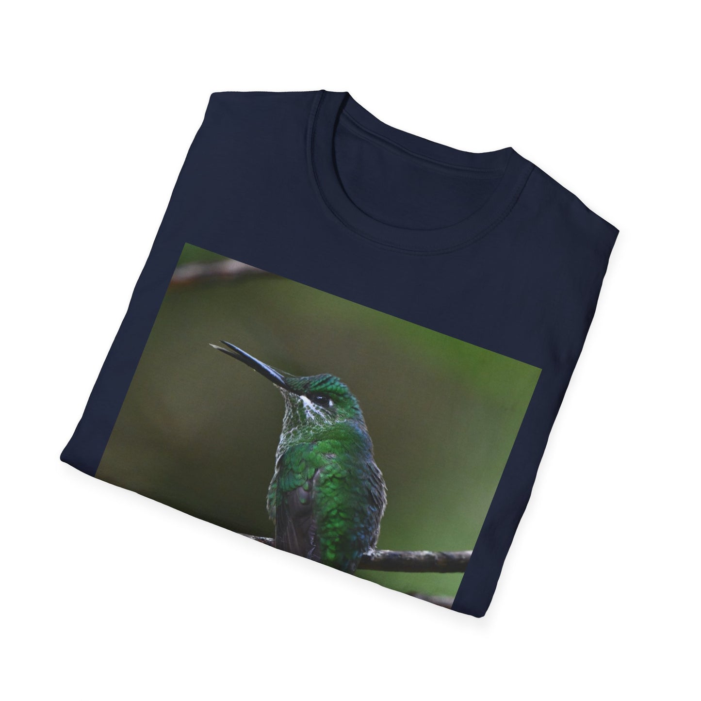 Hummingbird Haven T-Shirt — Green Hummingbird Photo Tee