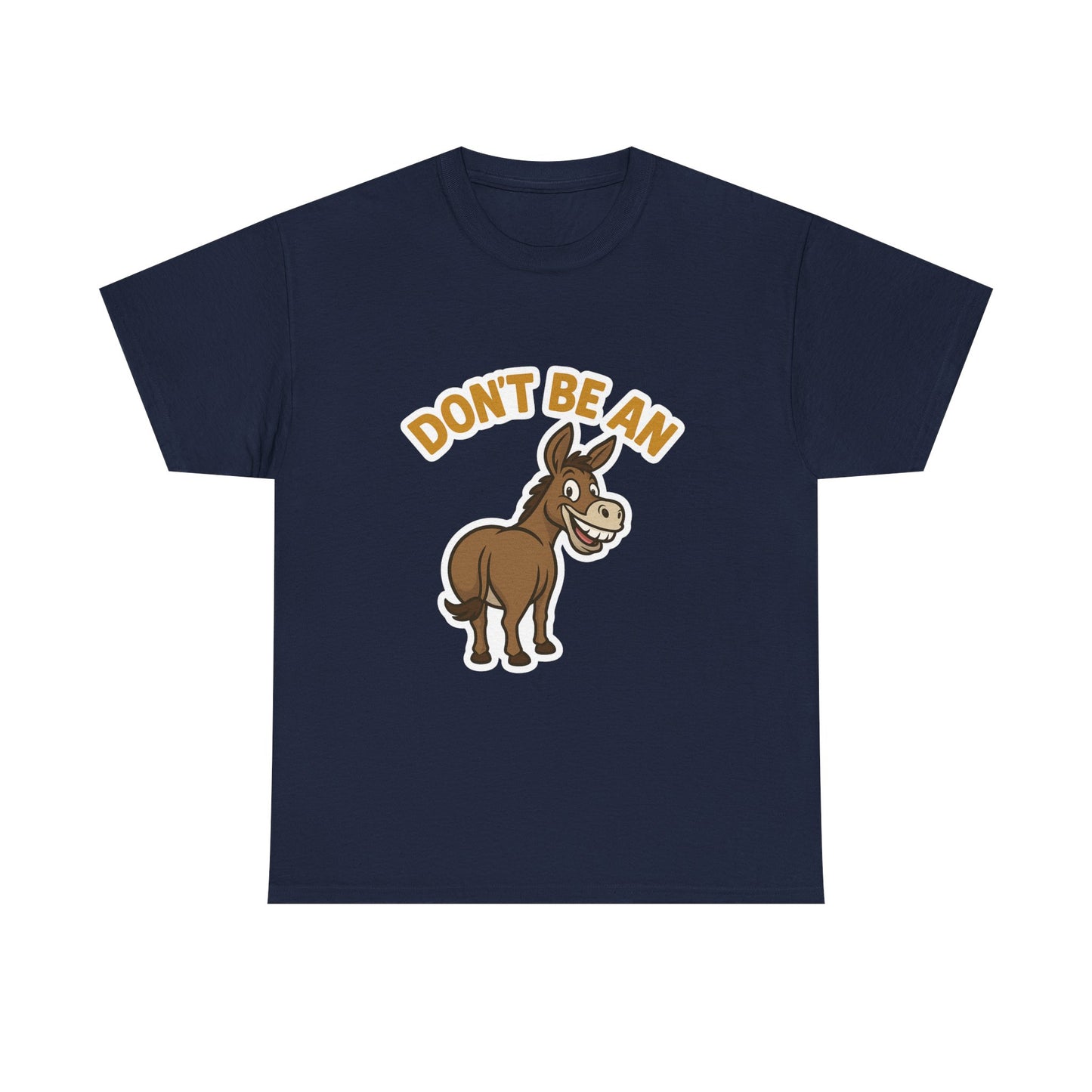 Funny Donkey Graphic Tee - Unisex Heavy Cotton Shirt