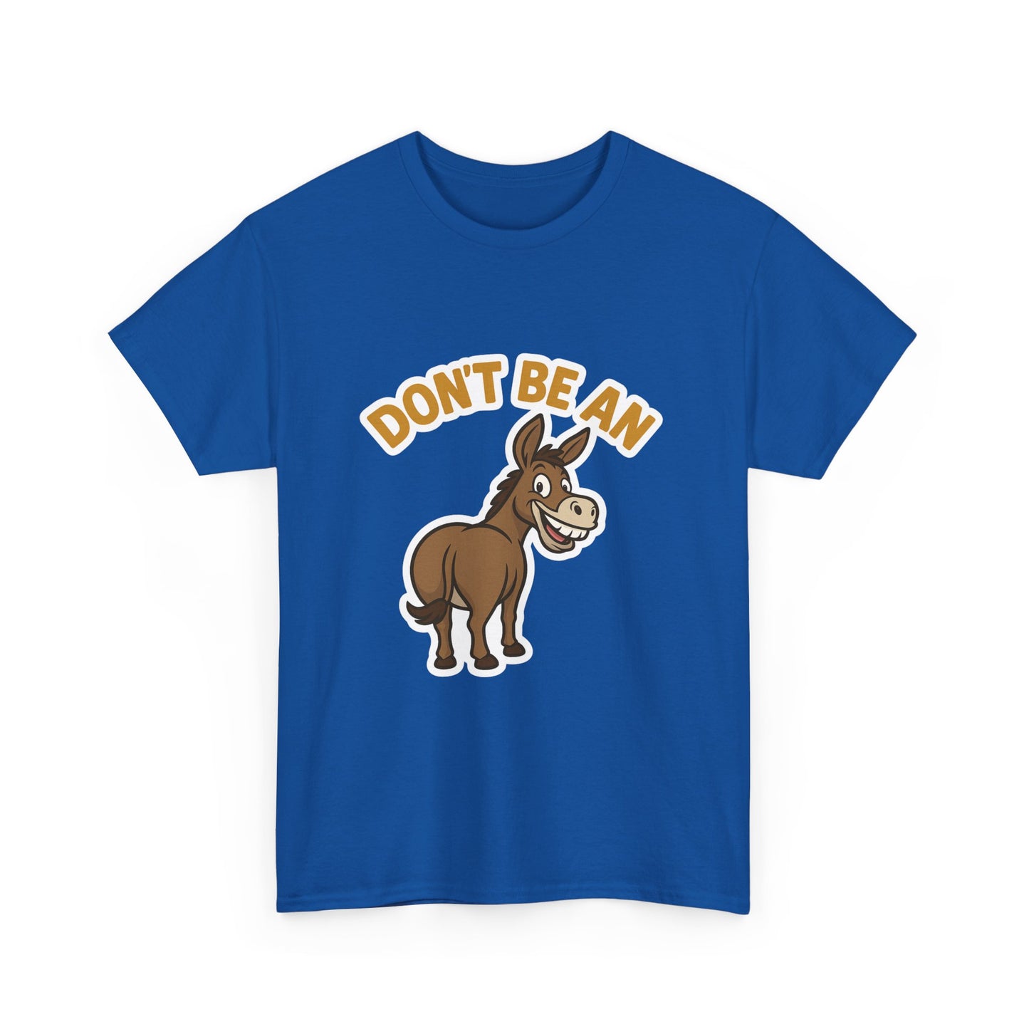 Funny Donkey Graphic Tee - Unisex Heavy Cotton Shirt