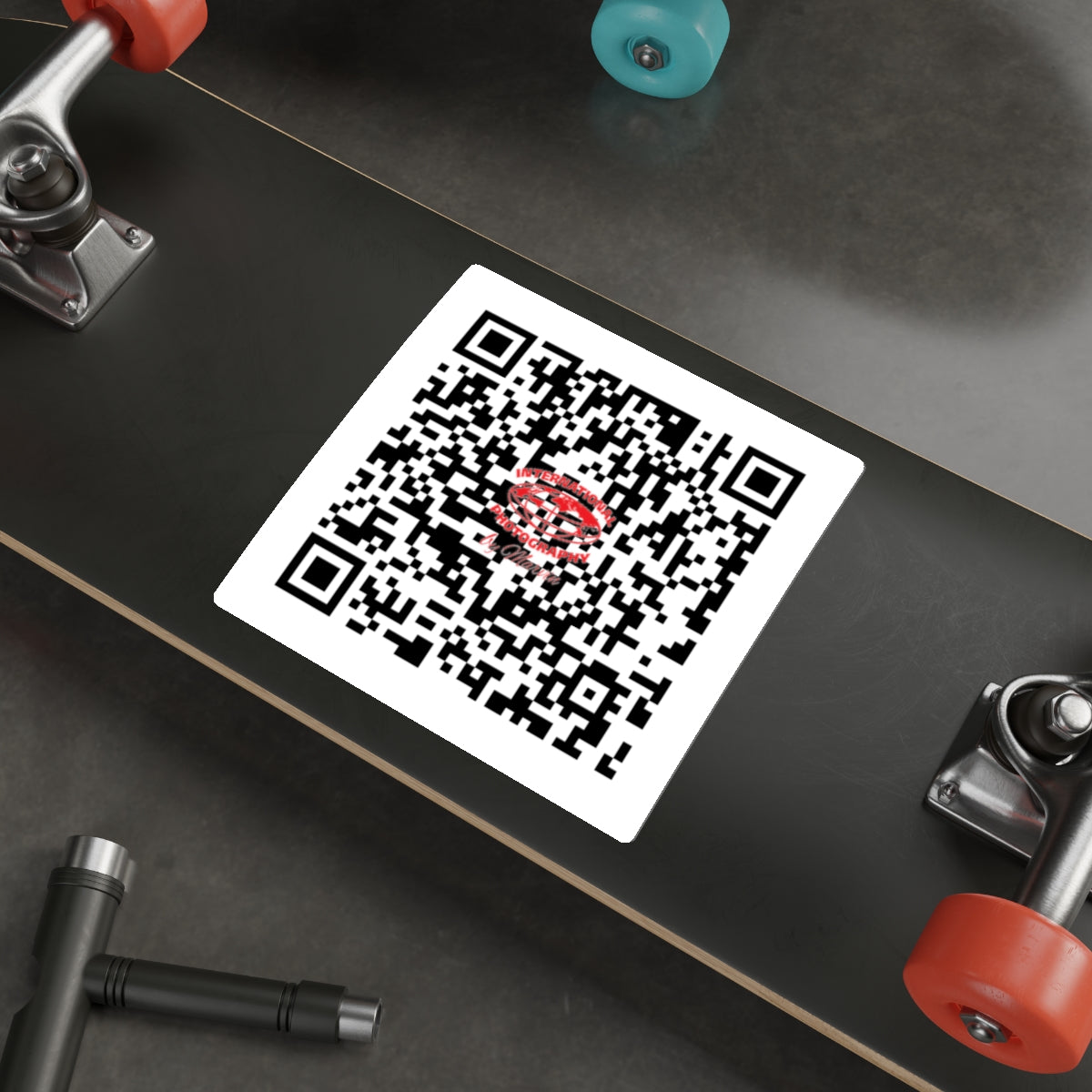 Custom QR Code Die-Cut Stickers, Laptop Decals, Personalized Stickers, Unique Gifts, Office Supplies, Fun Decor
