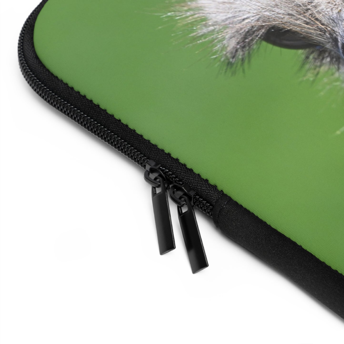 Ostrich Laptop Sleeve - Stop! Data Time! Funny Tech Accessory, Computer Case, Unique Gift for Students & Professionals, Quirky Office Decor