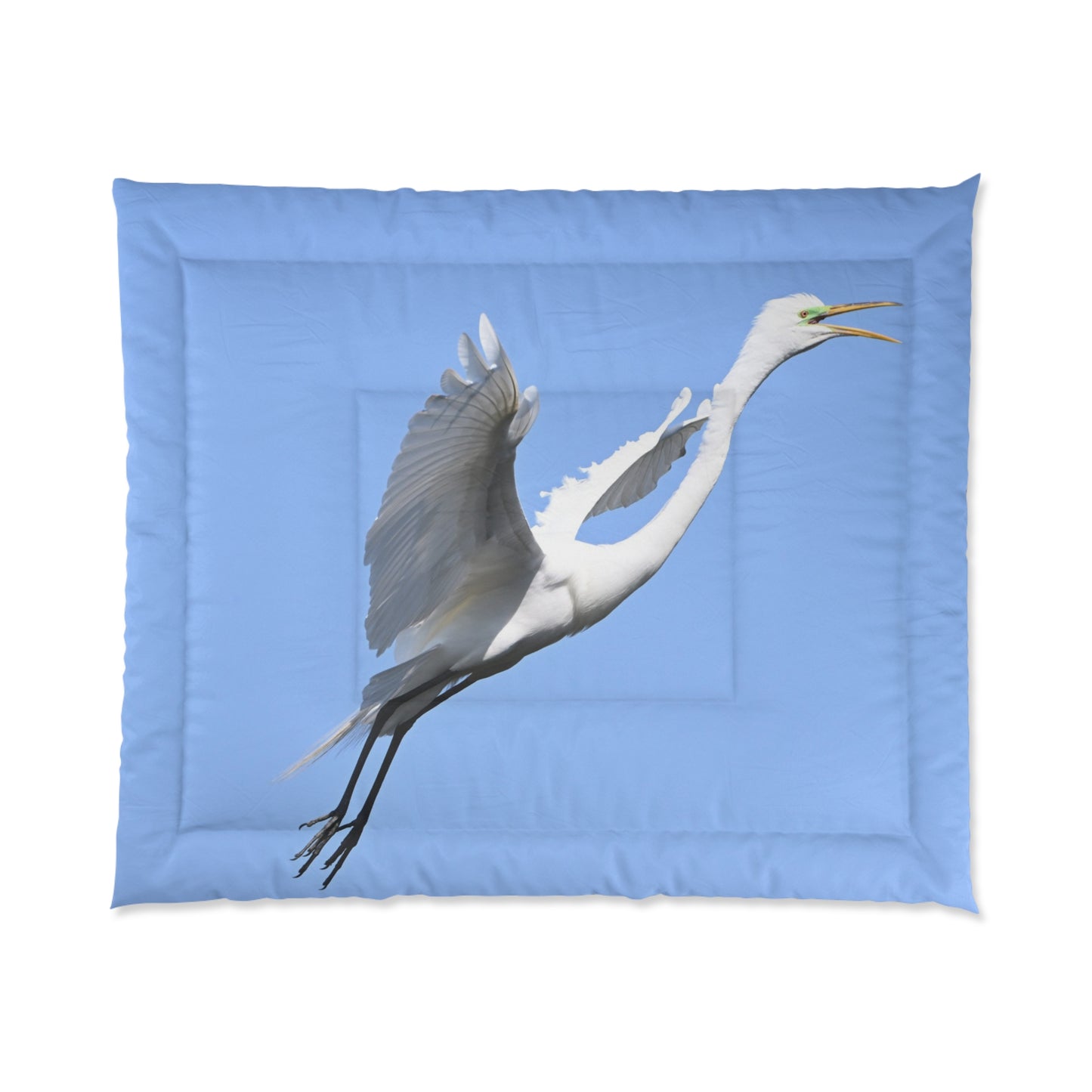 Elegant Crane Comforter, Cozy Bedroom Decor, Bird Themed Comforter, Home Bedding, Nature Inspired Comforter, Gift for Bird Lovers, [...]