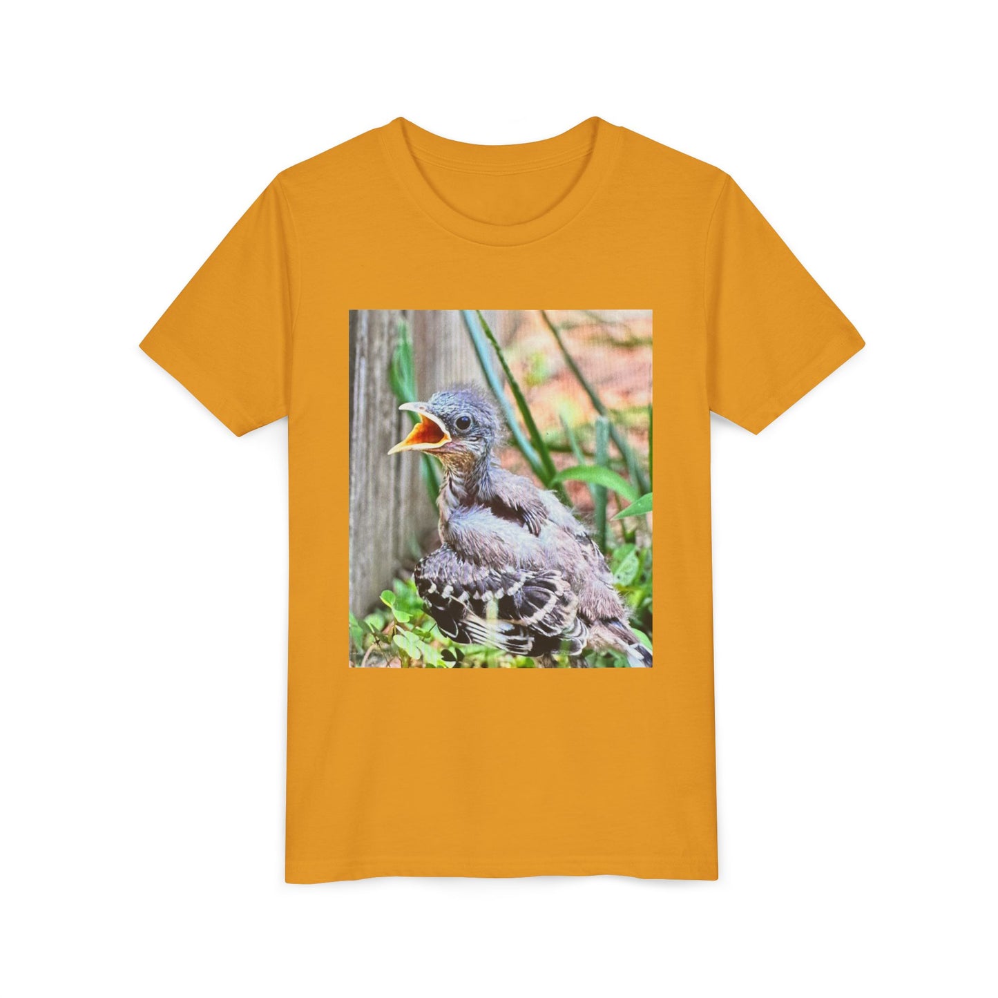 Youth Bird Graphic Tee - Cute Baby Bird T-Shirt, Nature Lovers Gift, Kids Apparel, Animal Tee, Spring Fashion, Eco-Friendly