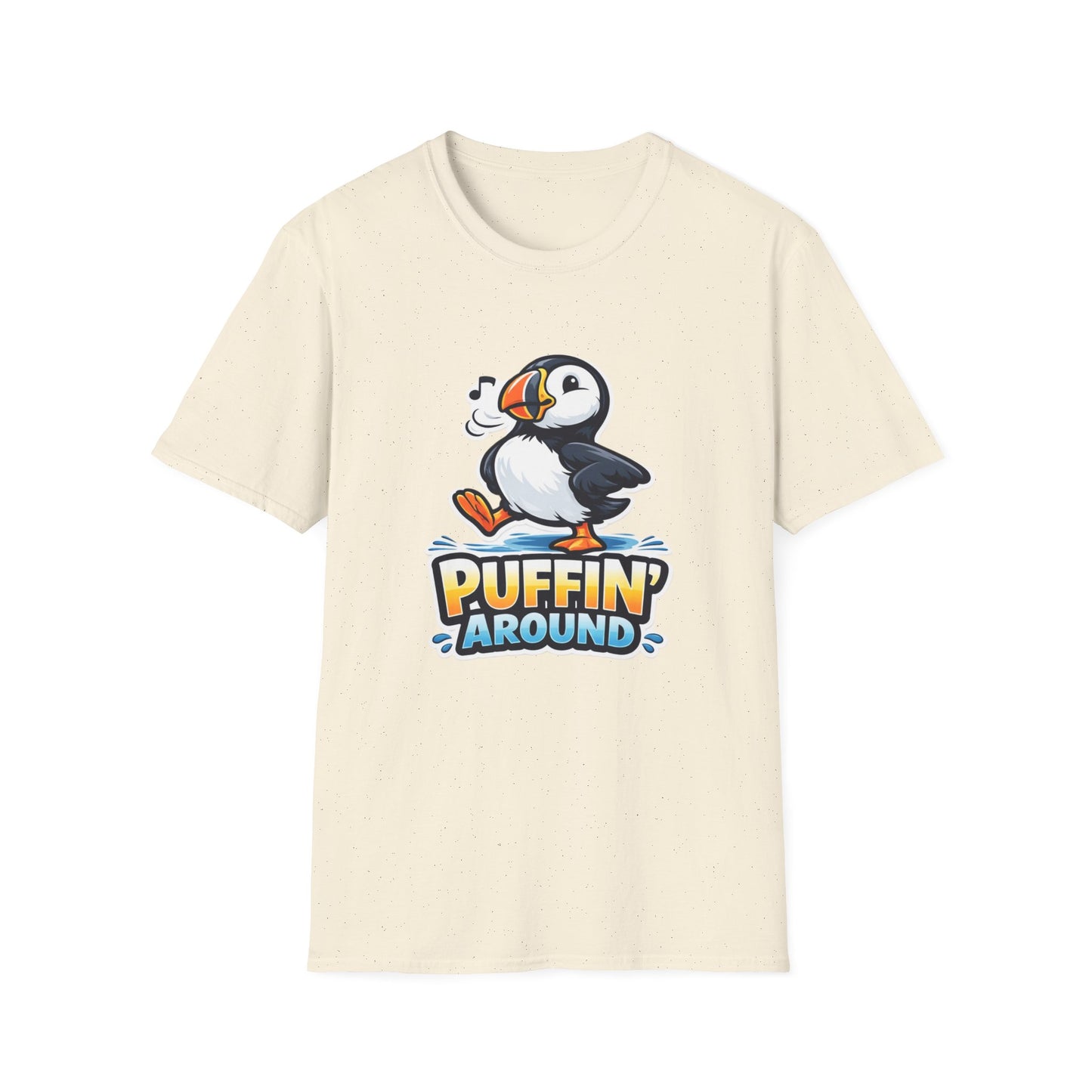 Puffin' Around T-Shirt – Cute Walking Puffin Graphic Tee