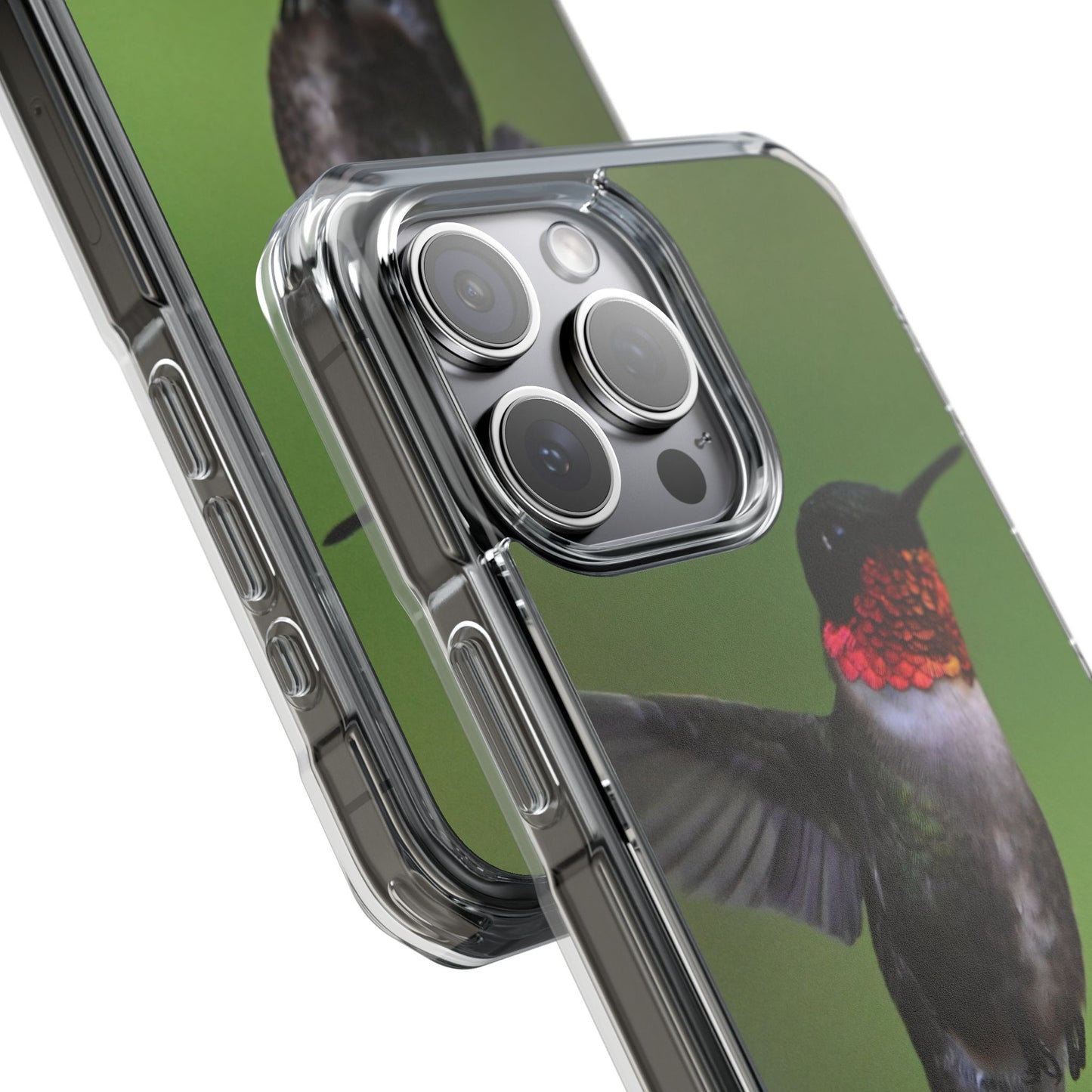 Hummingbird Phone Case with Clear Impact Design, Gift for Nature Lovers, Unique Phone Accessory, Protective Case, Bird Enthusiast Gift