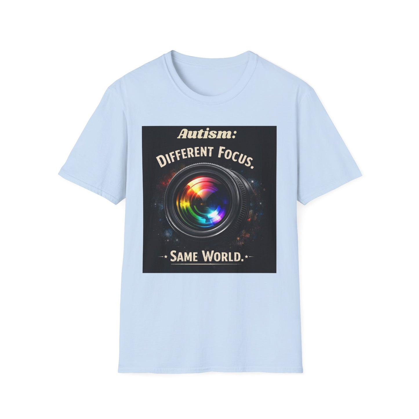 Autism: Different Focus Same World T-Shirt