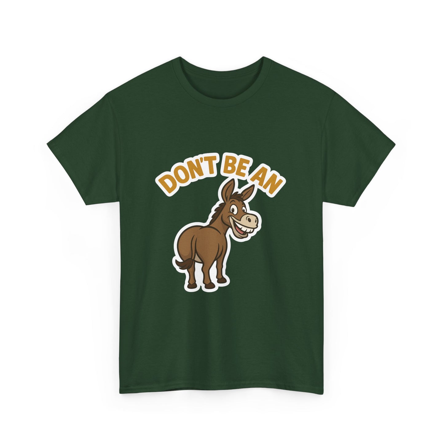 Funny Donkey Graphic Tee - Unisex Heavy Cotton Shirt