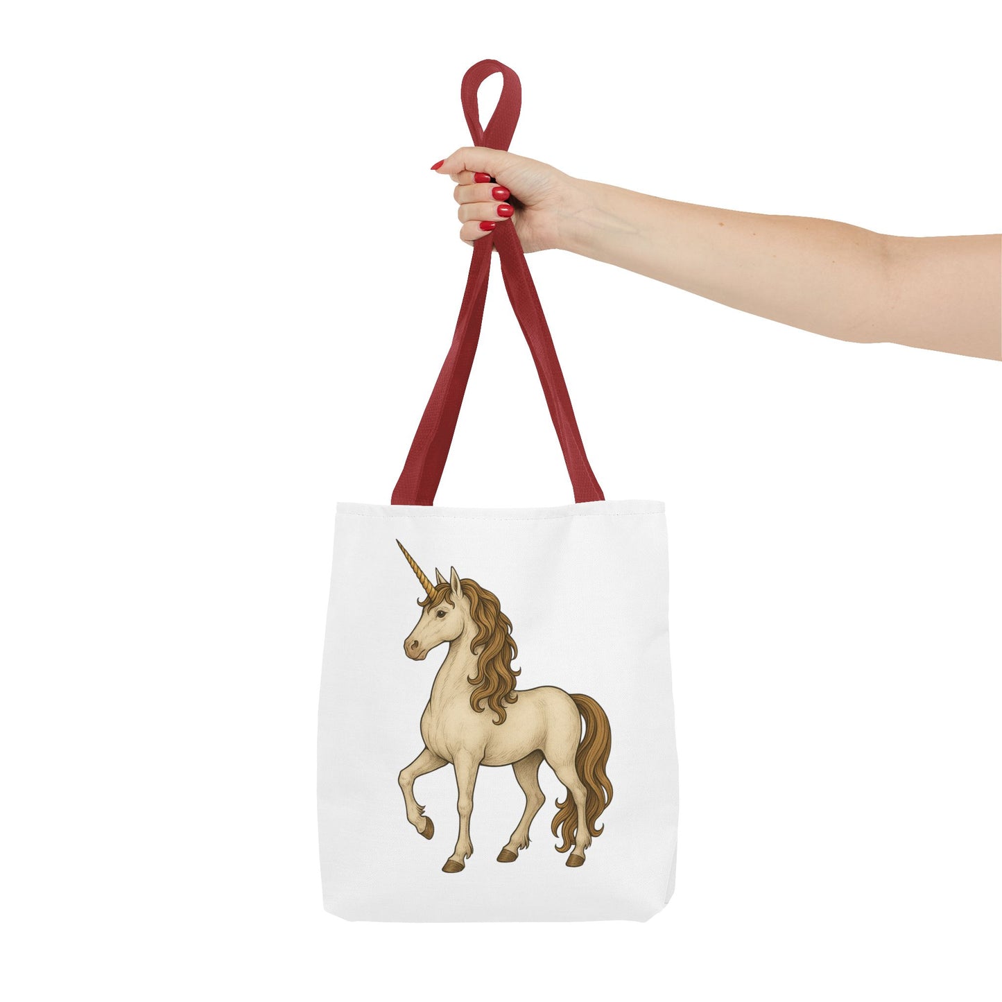 Unicorn Tote Bag, Cute Unicorn Bag, Graphic Tote for Kids, Stylish Carryall, Birthday Gift, AOP Tote, Eco-Friendly Shopping Bag