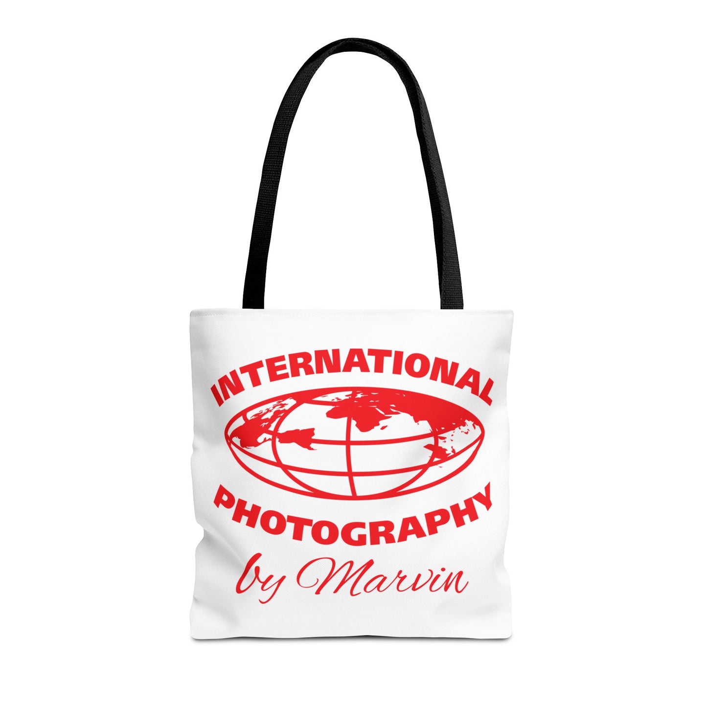 Photography Tote Bag with QR Code, Eco-Friendly Shopping Tote, Art Design Bag, Gift for Photographers, Customizable Travel Bag