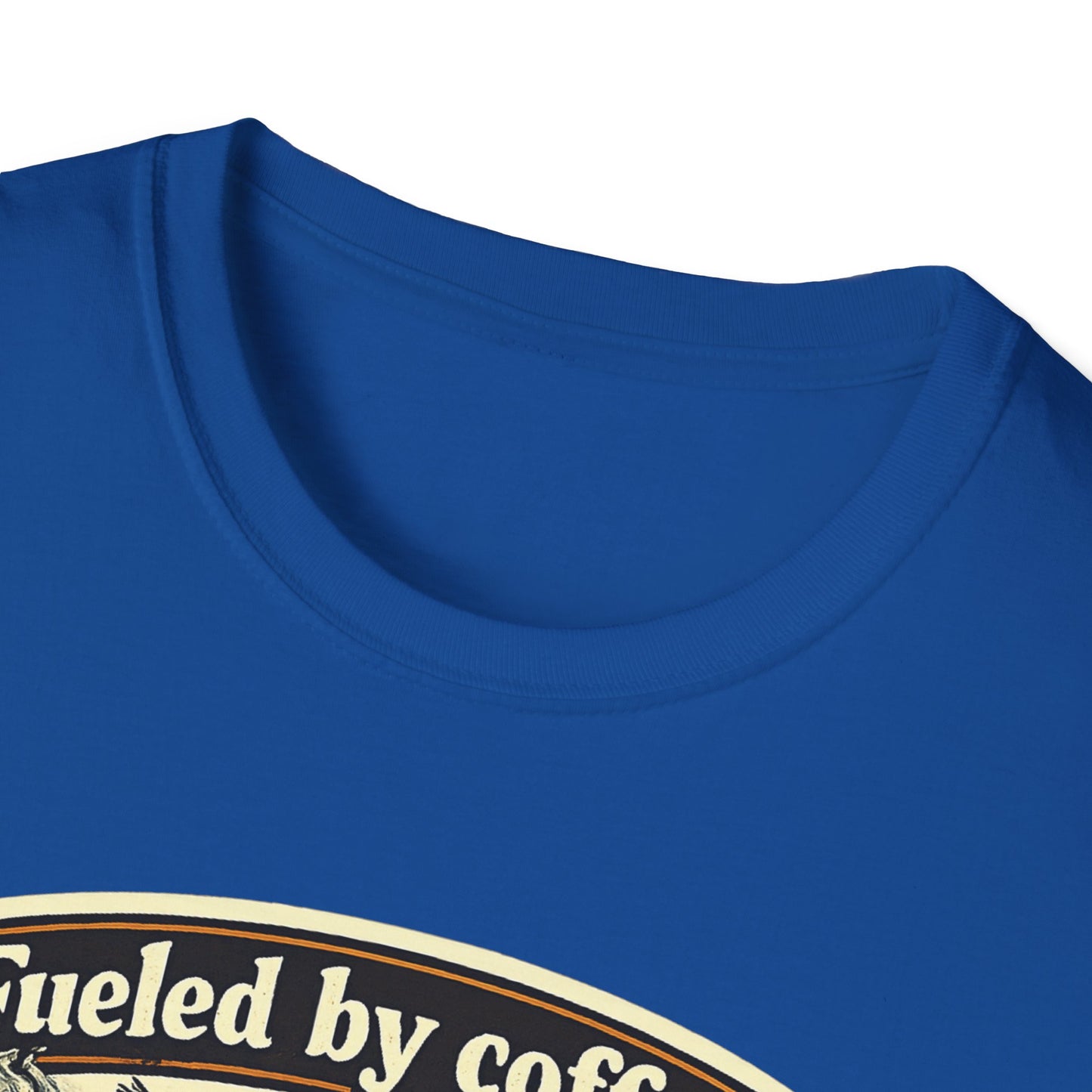 Birdwatcher Graphic T-Shirt — "Fueled by Coffee. Powered by Curiosity. Braking for Birds."
