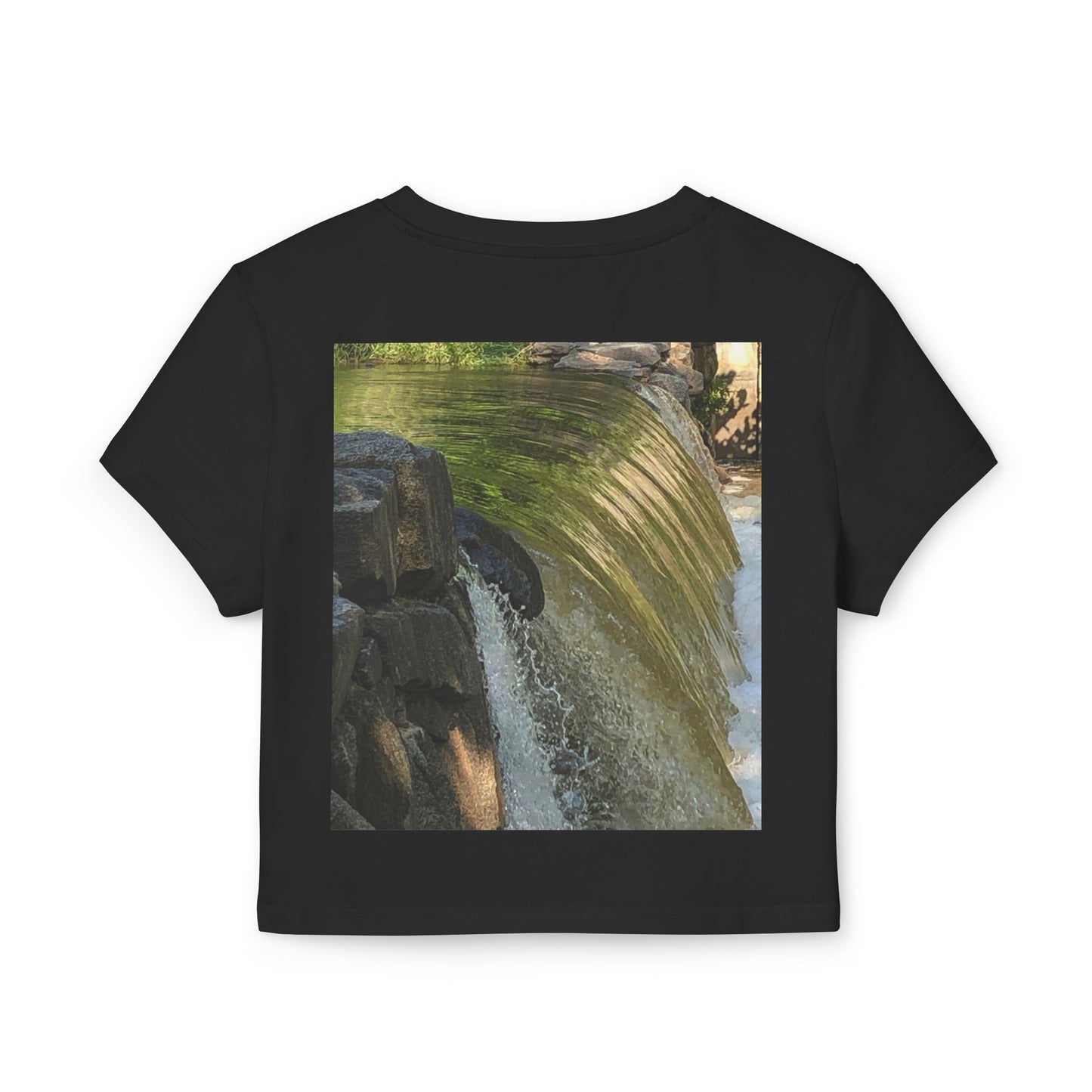 Tranquil Nature Women's Baby Tee | Perfect for Relaxing Days, Eco-Friendly Fashion, Nature Lovers Gift, Casual Wear, Spring/Summer Style
