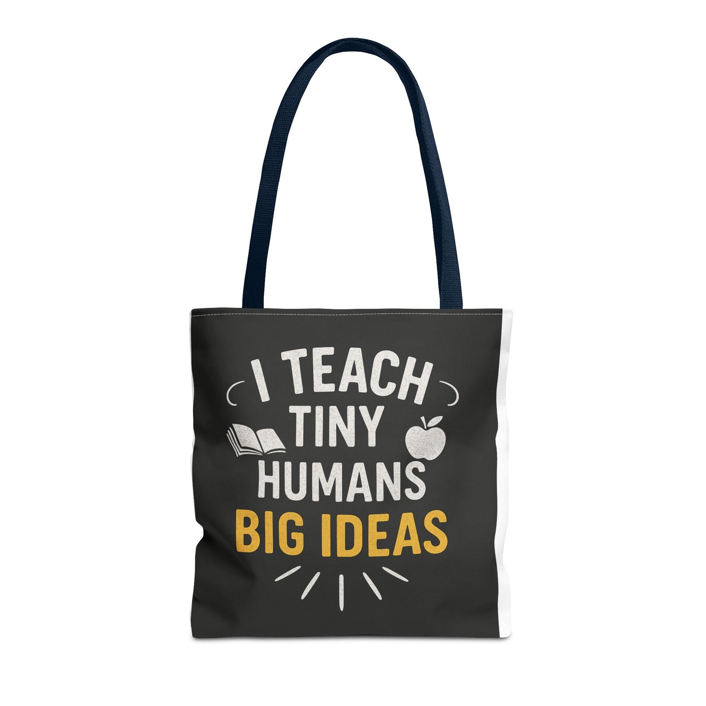 Inspirational Teacher Tote Bag - I Teach Tiny Humans Big Ideas, Perfect for Educators, Back to School, Classroom Essentials, Gifts for [...]