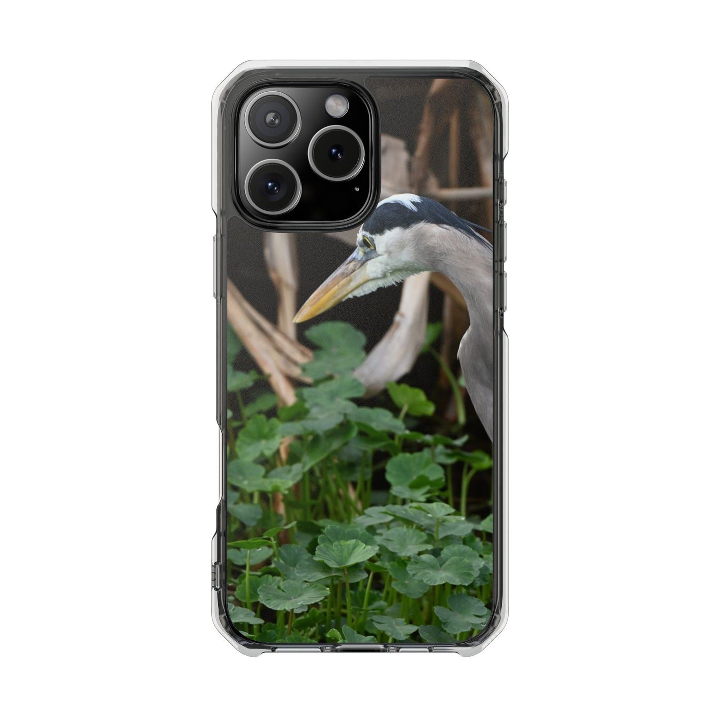 Great Blue Heron Phone Case with Clear Impact Design, Gift for Nature Lovers, Unique Phone Accessory, Protective Case, Bird Enthusiast Gift