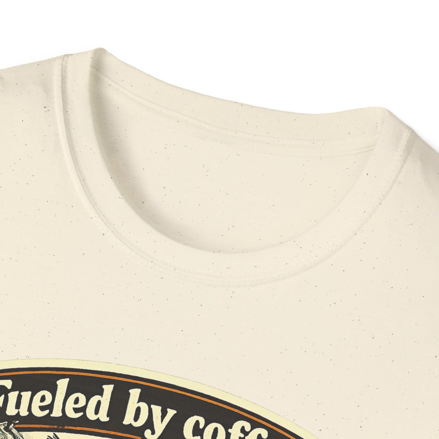 Birdwatcher Graphic T-Shirt — "Fueled by Coffee. Powered by Curiosity. Braking for Birds."