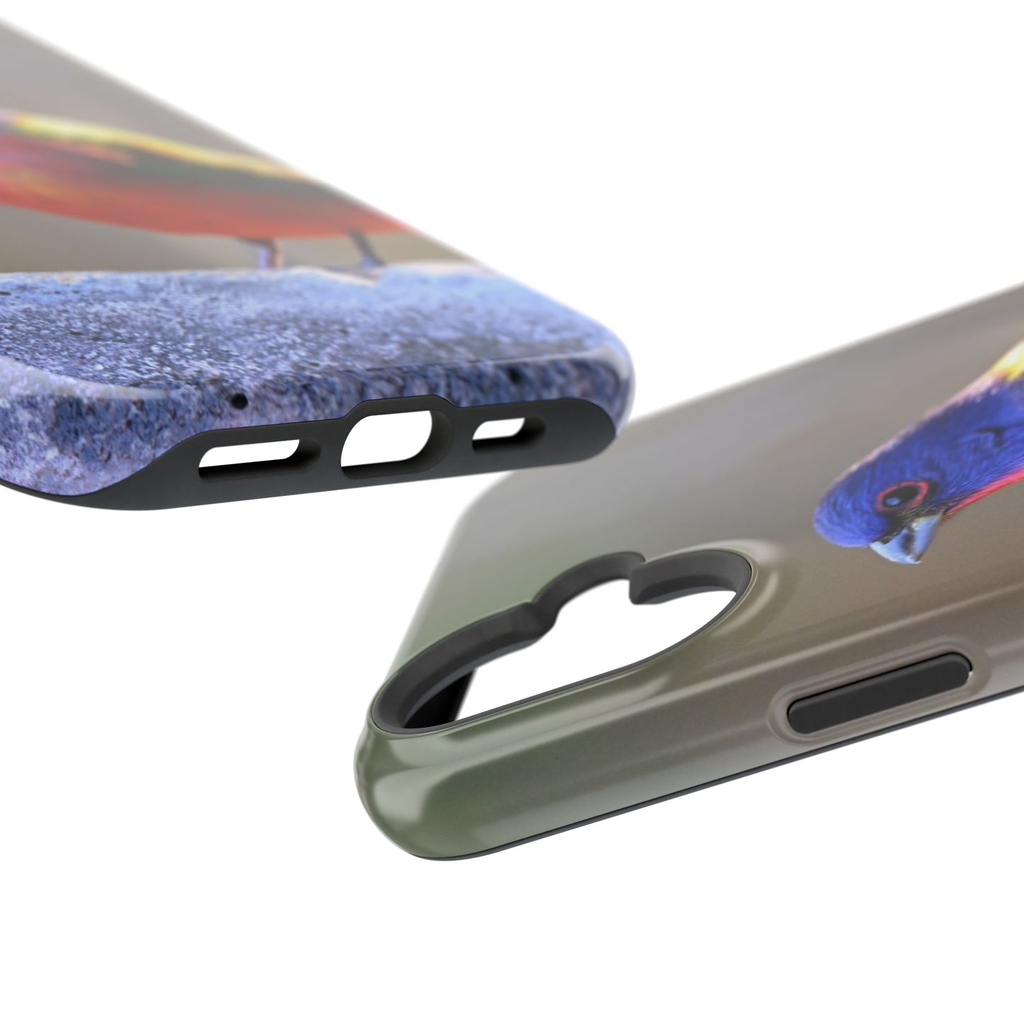 Colorful Bird Phone Case, Magnetic Tough Cases, Nature Lover Gift, Wildlife Phone Cover, Eco-Friendly Tech Accessories