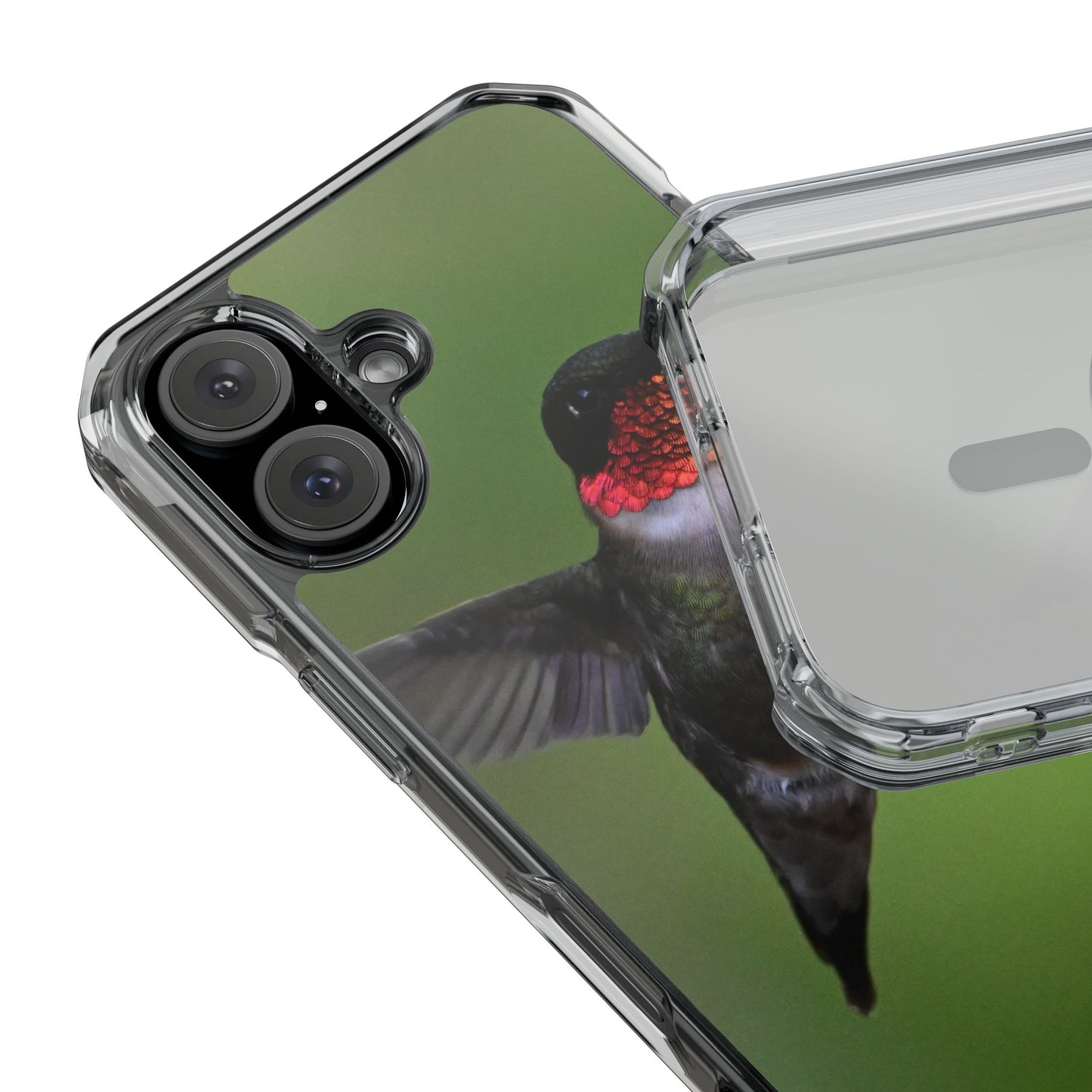 Hummingbird Phone Case with Clear Impact Design, Gift for Nature Lovers, Unique Phone Accessory, Protective Case, Bird Enthusiast Gift