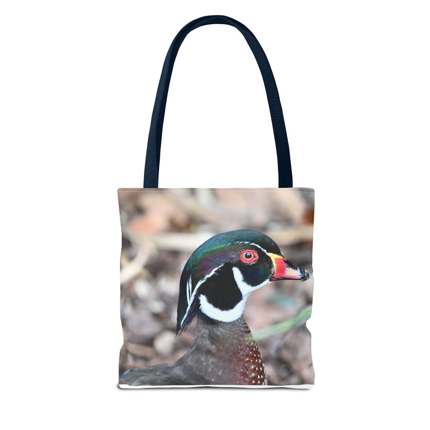 Wood Duck Tote Bag, Nature Lover Eco-Friendly Tote, Gift for Bird Enthusiasts, Stylish Reusable Shopping Bag, Photography Art Bag