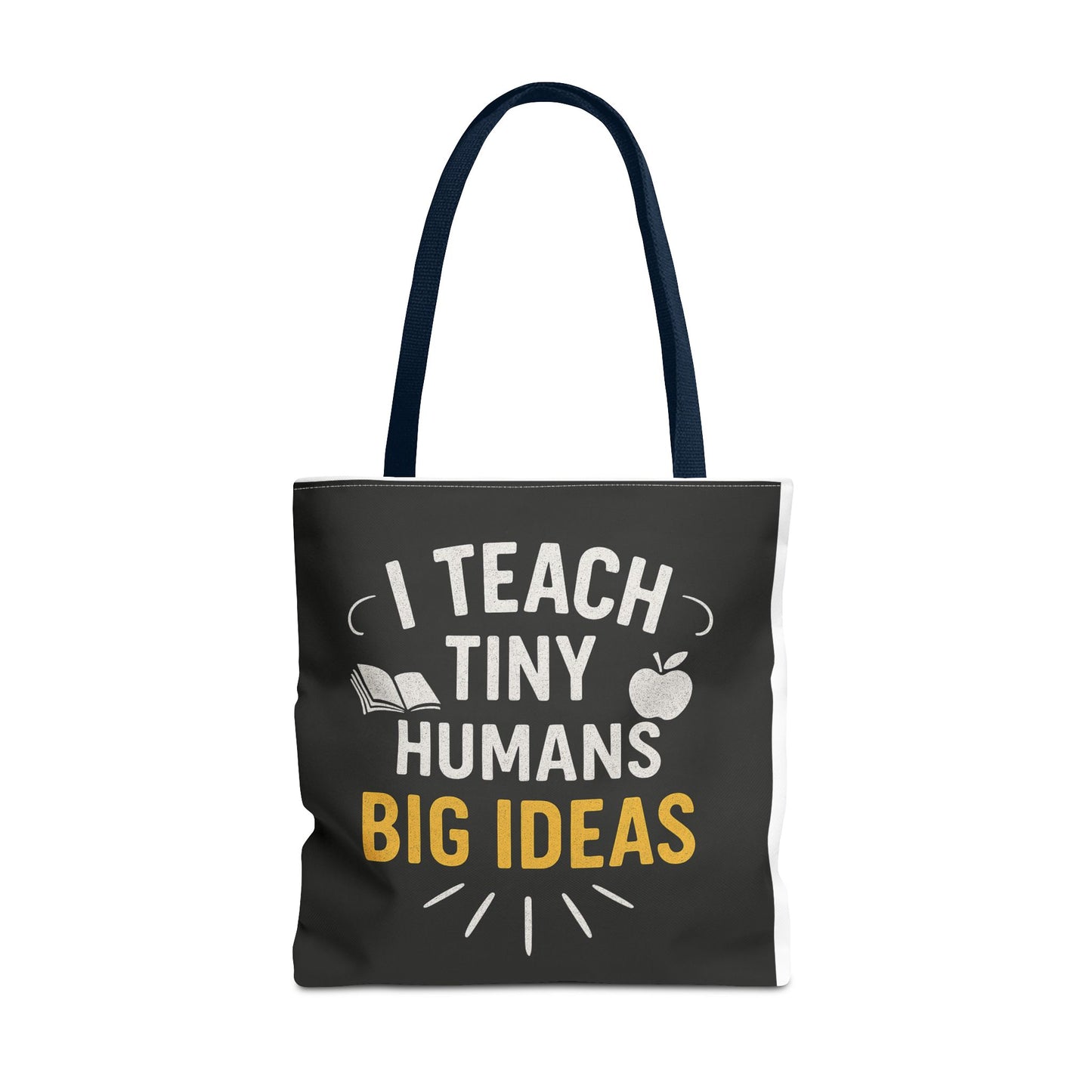 Inspirational Teacher Tote Bag - I Teach Tiny Humans Big Ideas, Perfect for Educators, Back to School, Classroom Essentials, Gifts for [...]