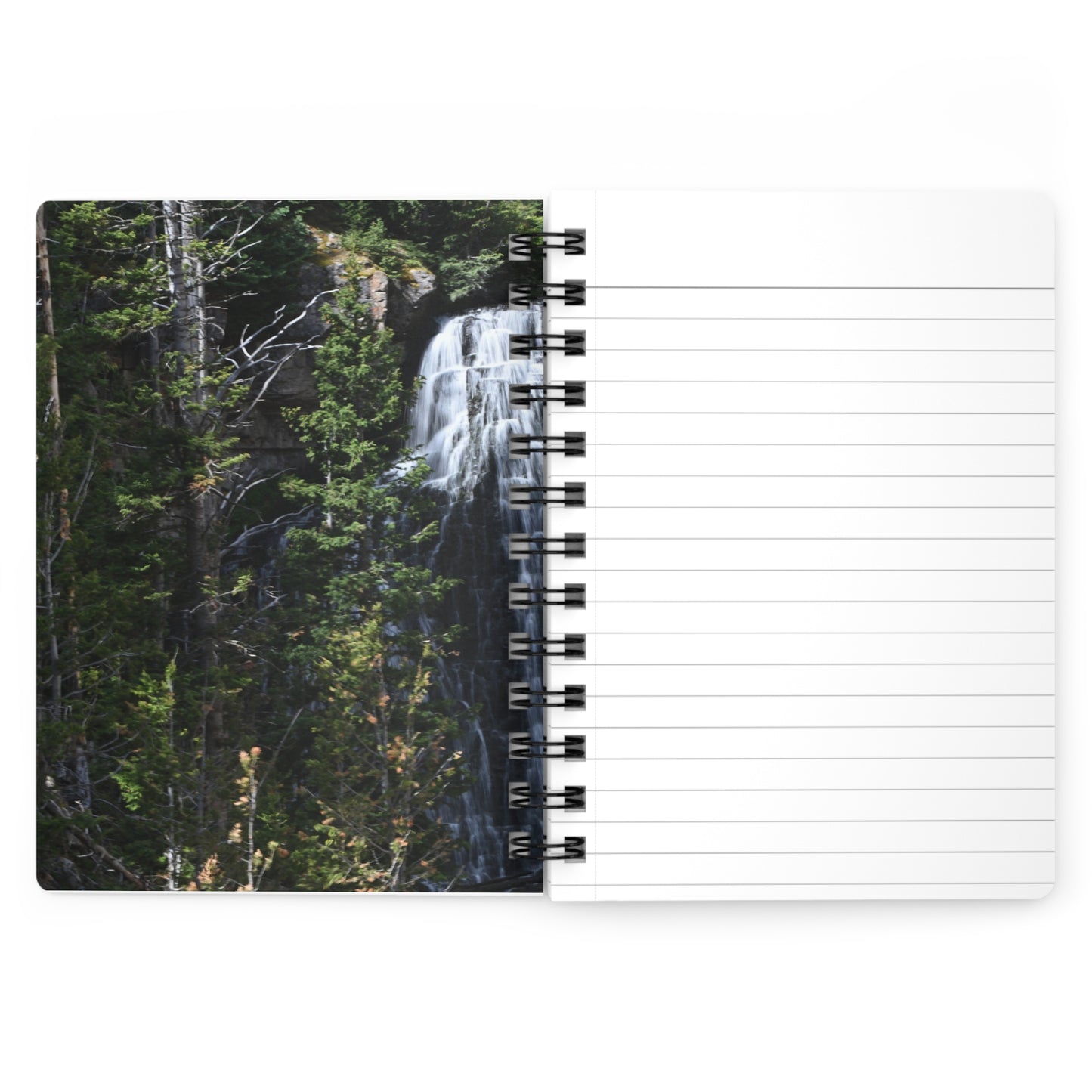Serene Nature Spiral Journal | Write More Notebook for Nature Lovers, Journaling, Mindfulness, Gifts, Eco-Friendly Stationery