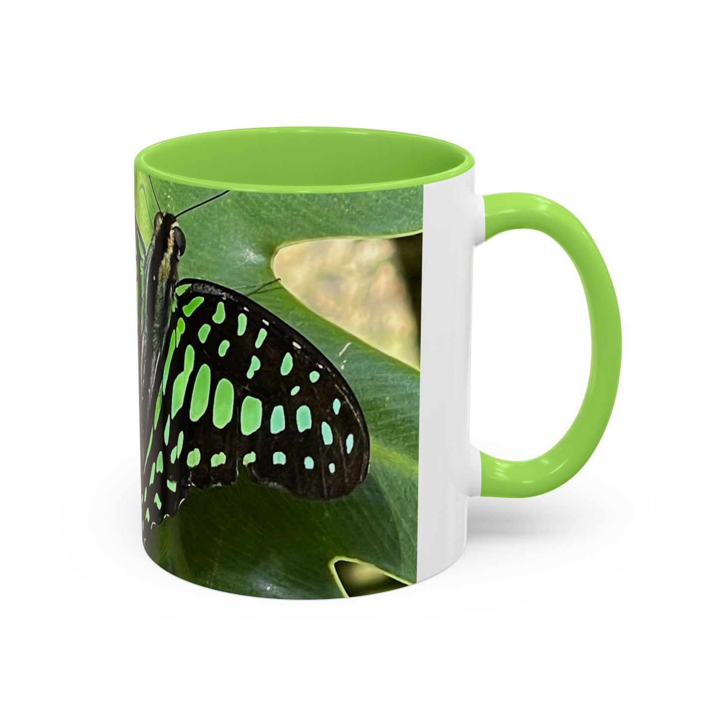 Colorful Butterfly Mug, Unique Gift for Nature Lovers, Butterfly Coffee Cup, Vibrant Ceramic Mug, Eco-Friendly Tea Mug