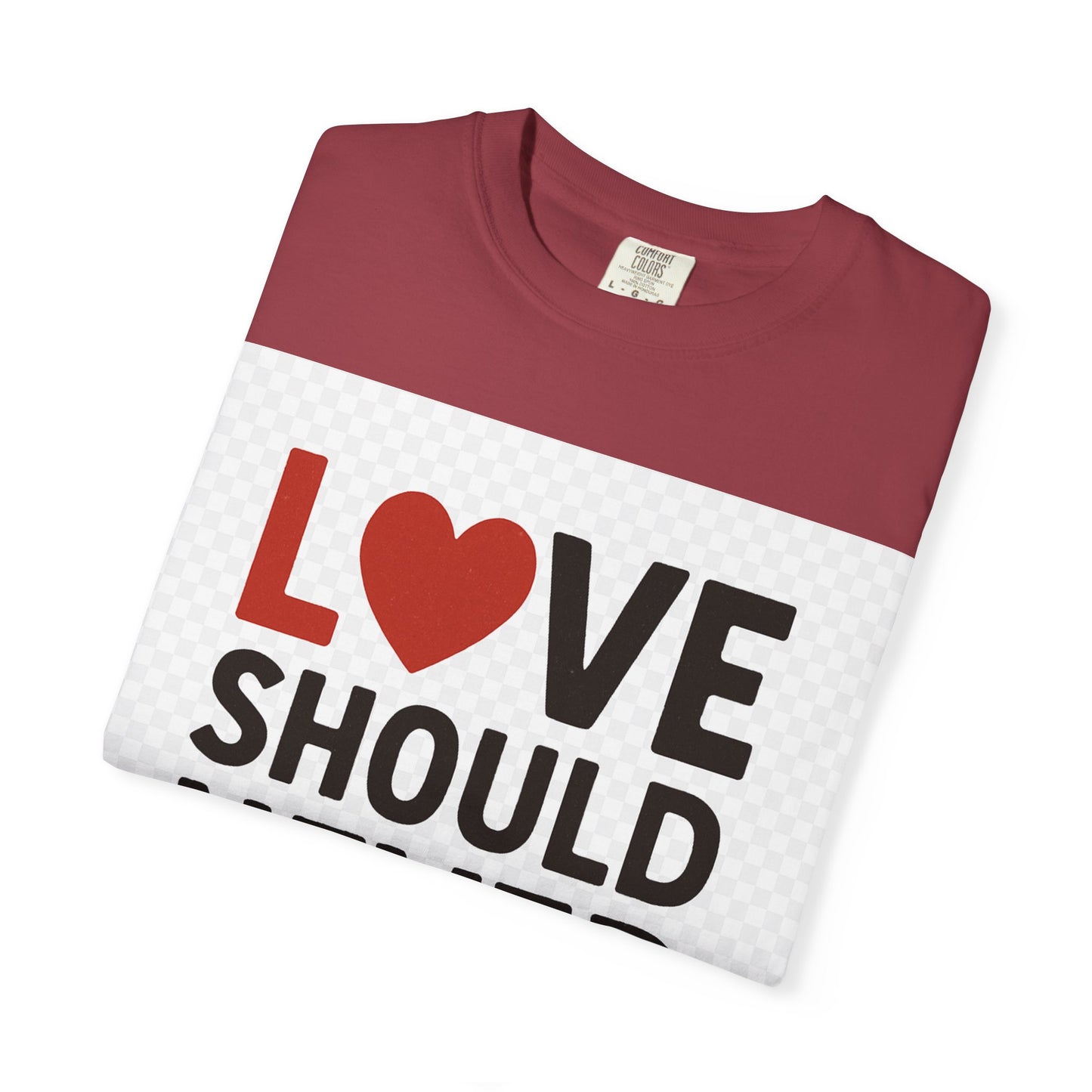 Love Should Never Hurt Unisex T-Shirt, Empowerment Tee, Gift for Couples, Awareness Shirt, Casual Comfort Wear