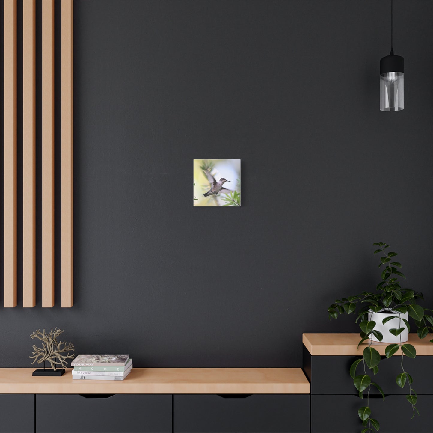 Hummingbird Canvas Wall Art — Matte Stretched 1.25"