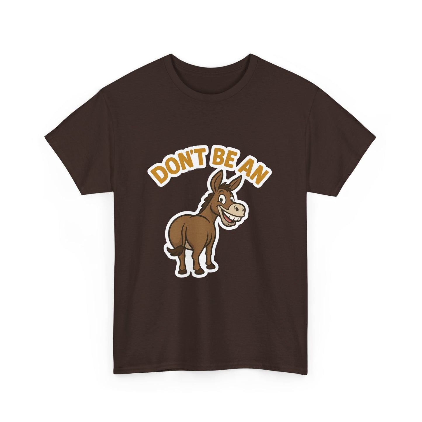 Funny Donkey Graphic Tee - Unisex Heavy Cotton Shirt