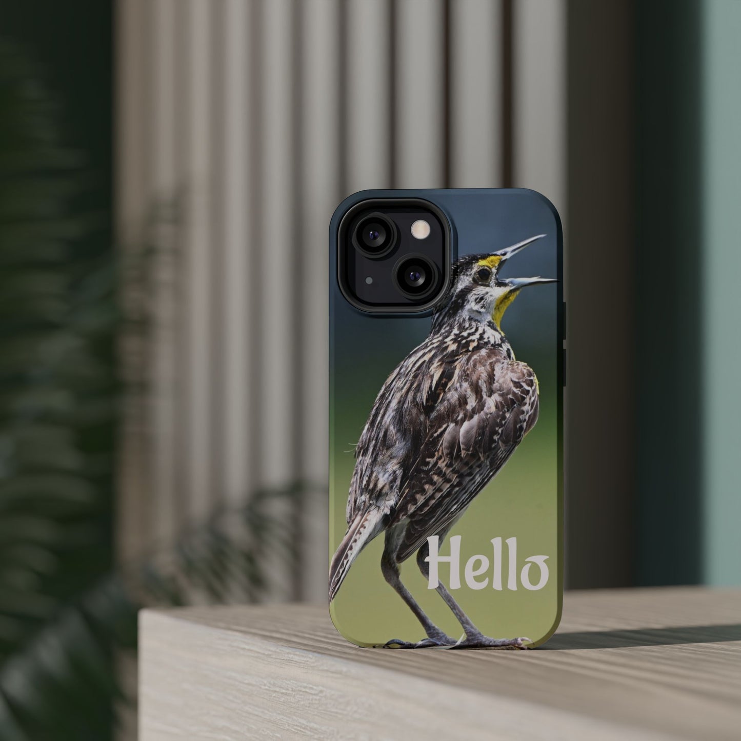 Bird-Themed Magnetic Tough Cases with 'Hello', Stylish Phone Protectors, Gifts for Nature Lovers, Birdwatching Accessories, Wildlife [...]