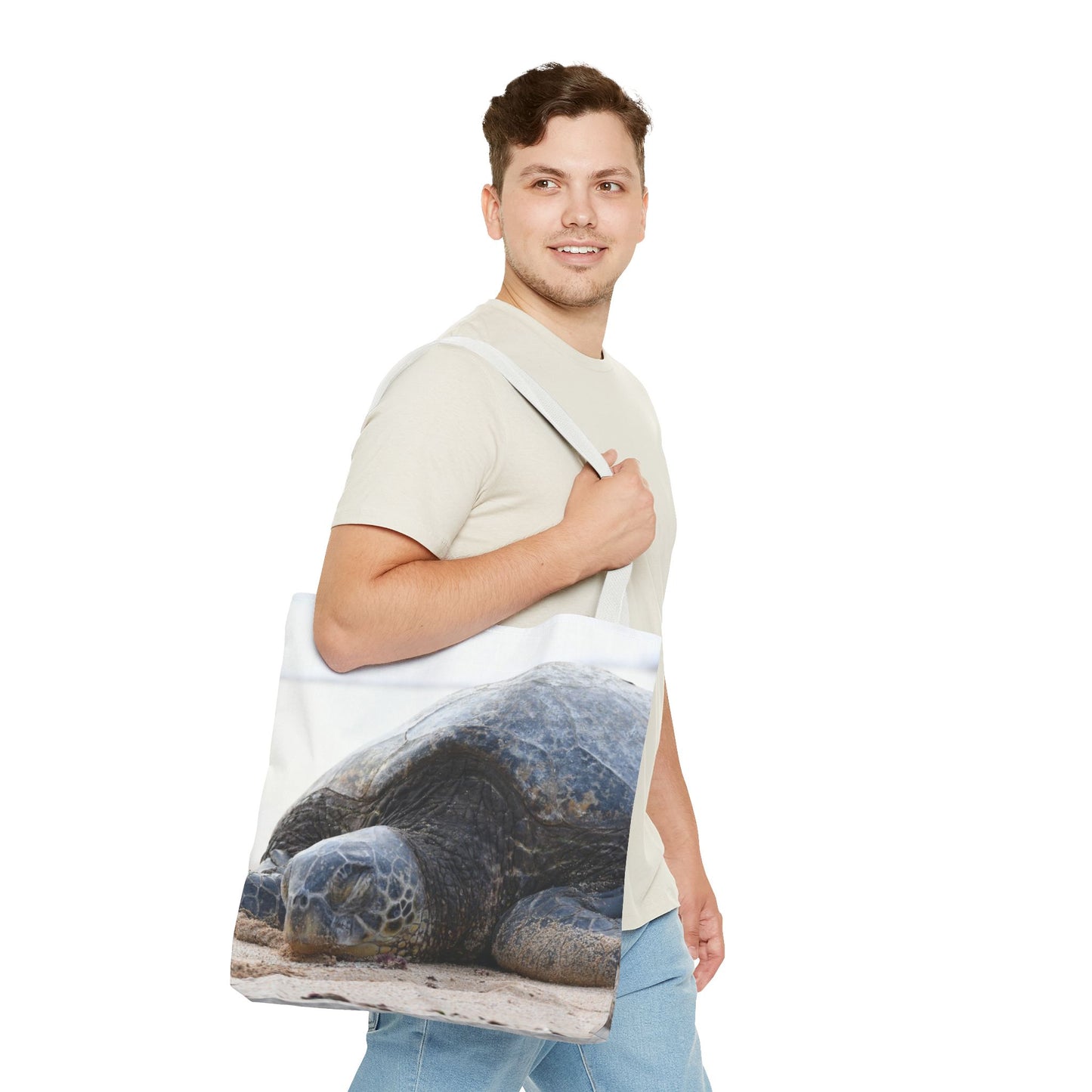 Sea Turtle Tote Bag | Eco-Friendly Carryall, Beach Bag, Animal Lover Gift, Reusable Shopping Tote, Wildlife Lover Accessory