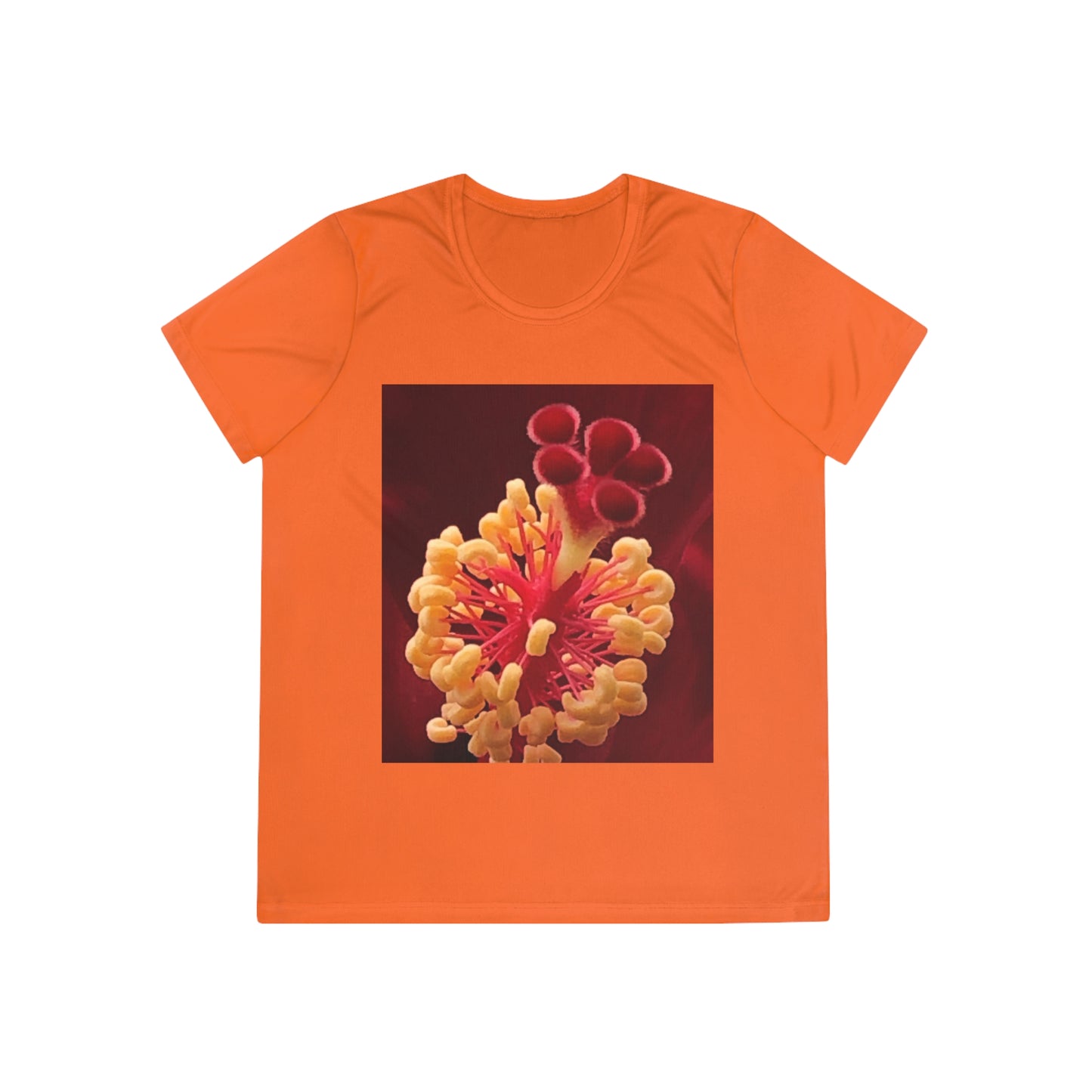 Vibrant Floral Competitor Tee, Nature-Inspired Shirt, Women’s Graphic Tee, Artistic Floral Top, Casual Spring Fashion