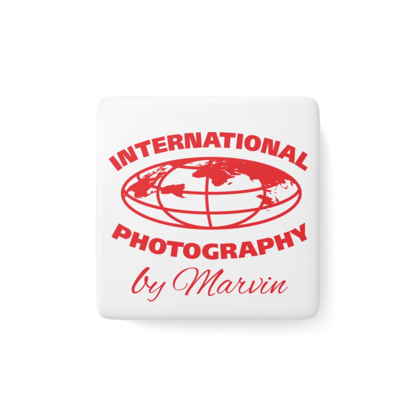 International Photography Porcelain Magnet, Square | Unique Travel Souvenir, Gift for Photographers, Home Decor, Desk Accessory, [...]