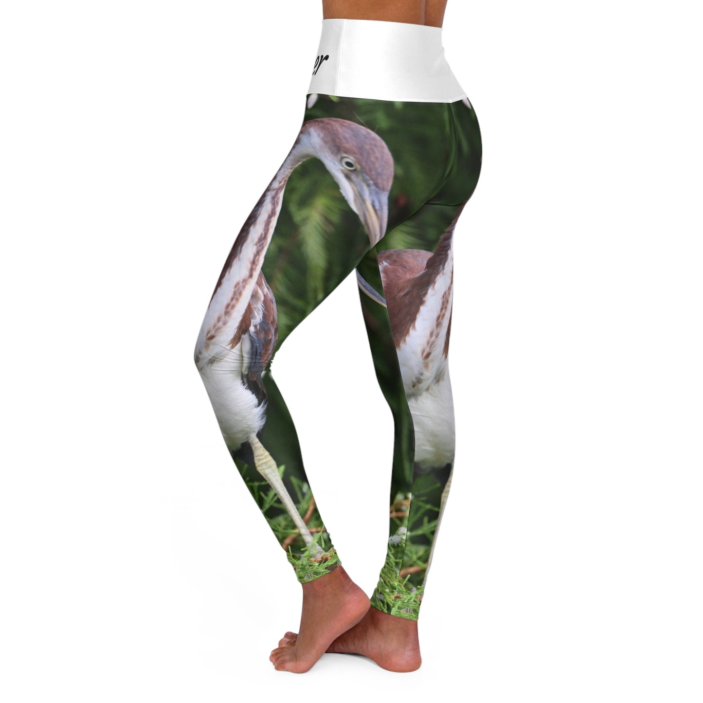 Empowering High Waisted Yoga Leggings, Trendy Workout Pants, Fitness Apparel, Casual Leggings, Gift for Fitness Lovers