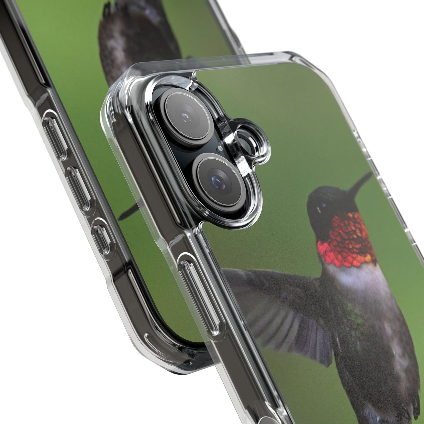 Hummingbird Phone Case with Clear Impact Design, Gift for Nature Lovers, Unique Phone Accessory, Protective Case, Bird Enthusiast Gift