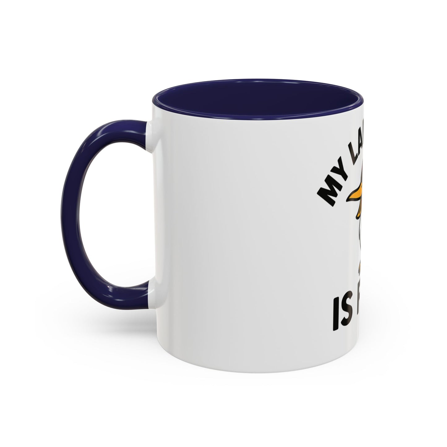 My Language Is Fowl Coffee Mug — Funny Woodpecker Accent Mug (11/15oz)