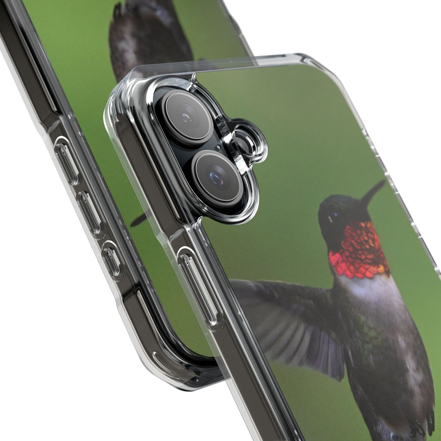 Hummingbird Phone Case with Clear Impact Design, Gift for Nature Lovers, Unique Phone Accessory, Protective Case, Bird Enthusiast Gift