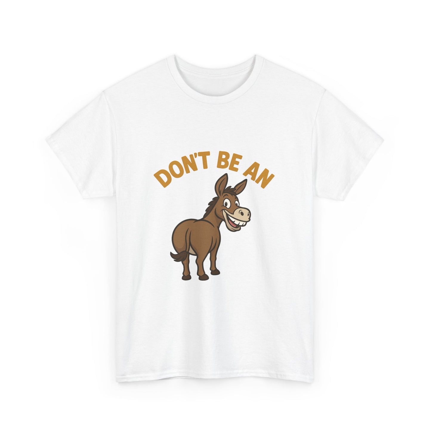 Funny Donkey Graphic Tee - Unisex Heavy Cotton Shirt